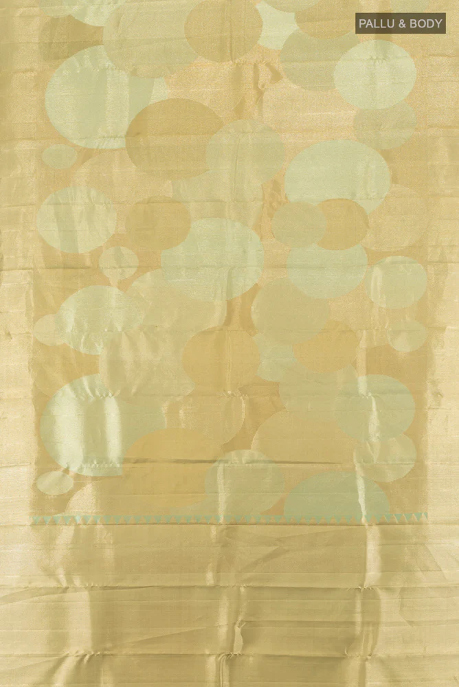 Multi Color Kanjivaram Silk Saree - Image 5