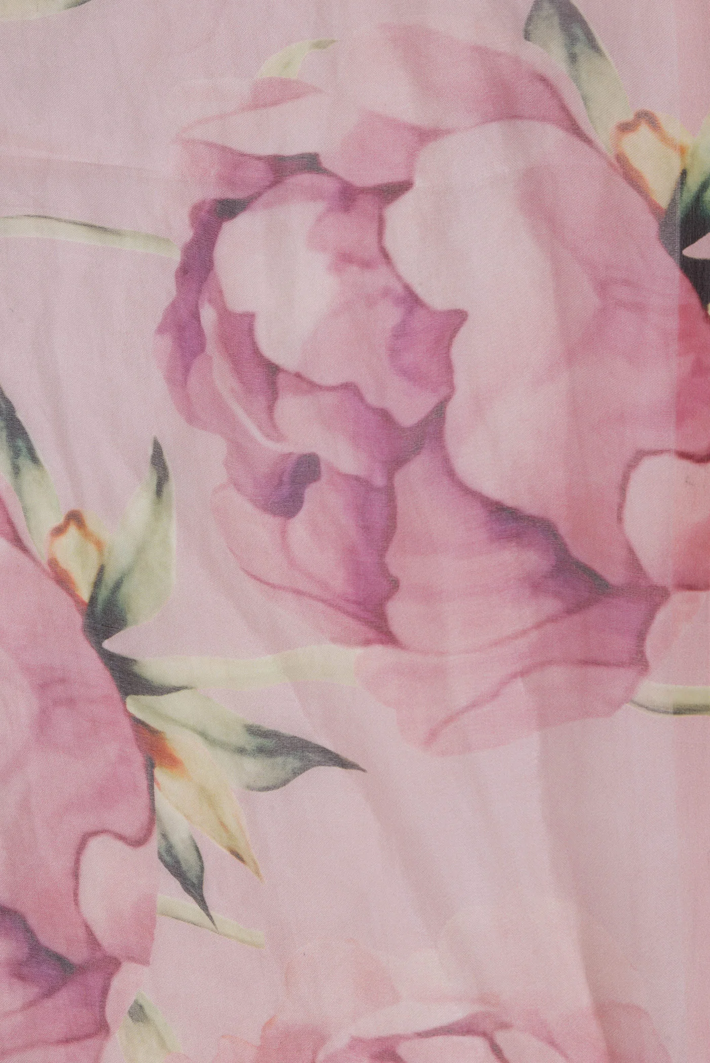 Peach Organza Silk Saree - Image 3