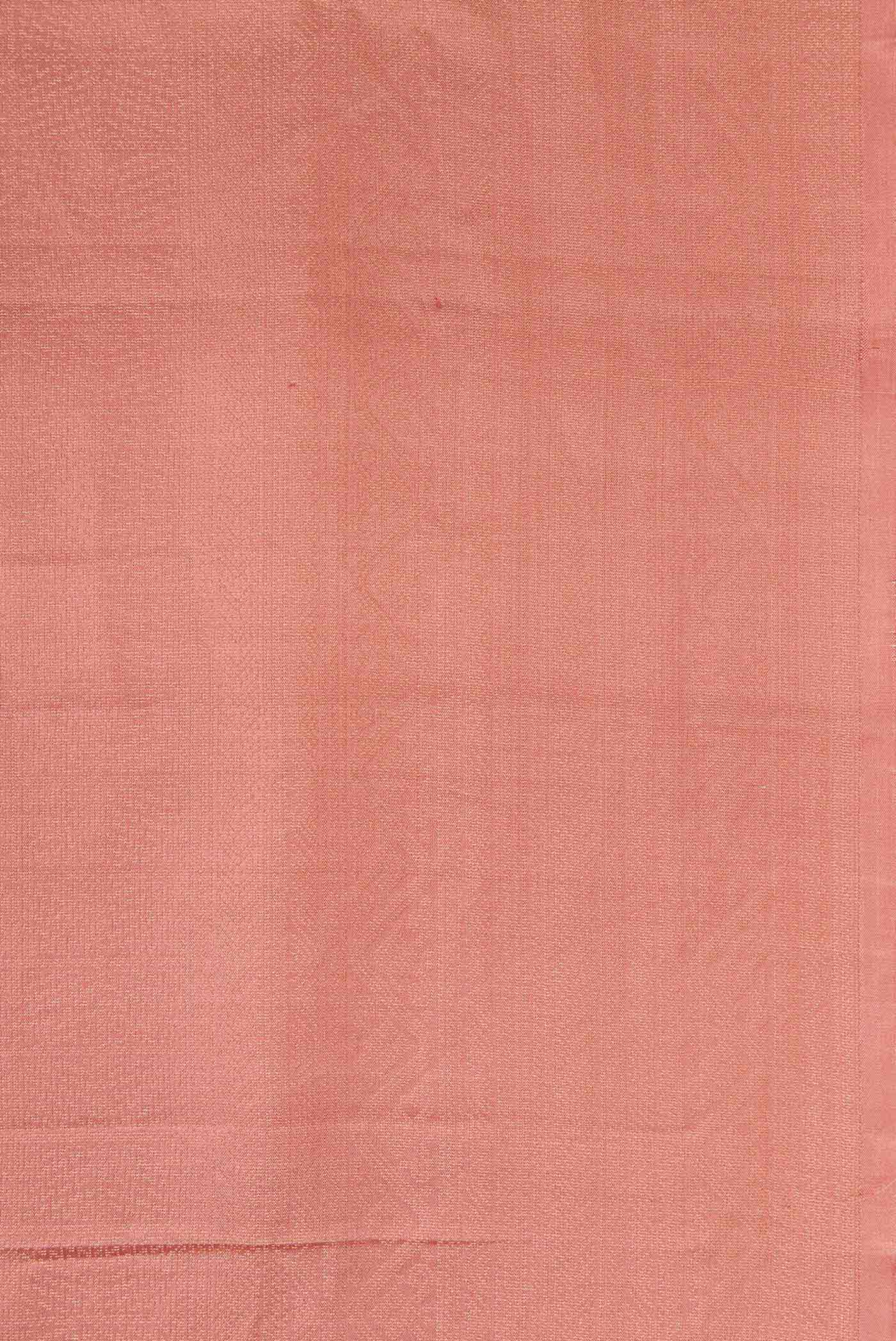 Coral Soft Silk Saree - Image 3
