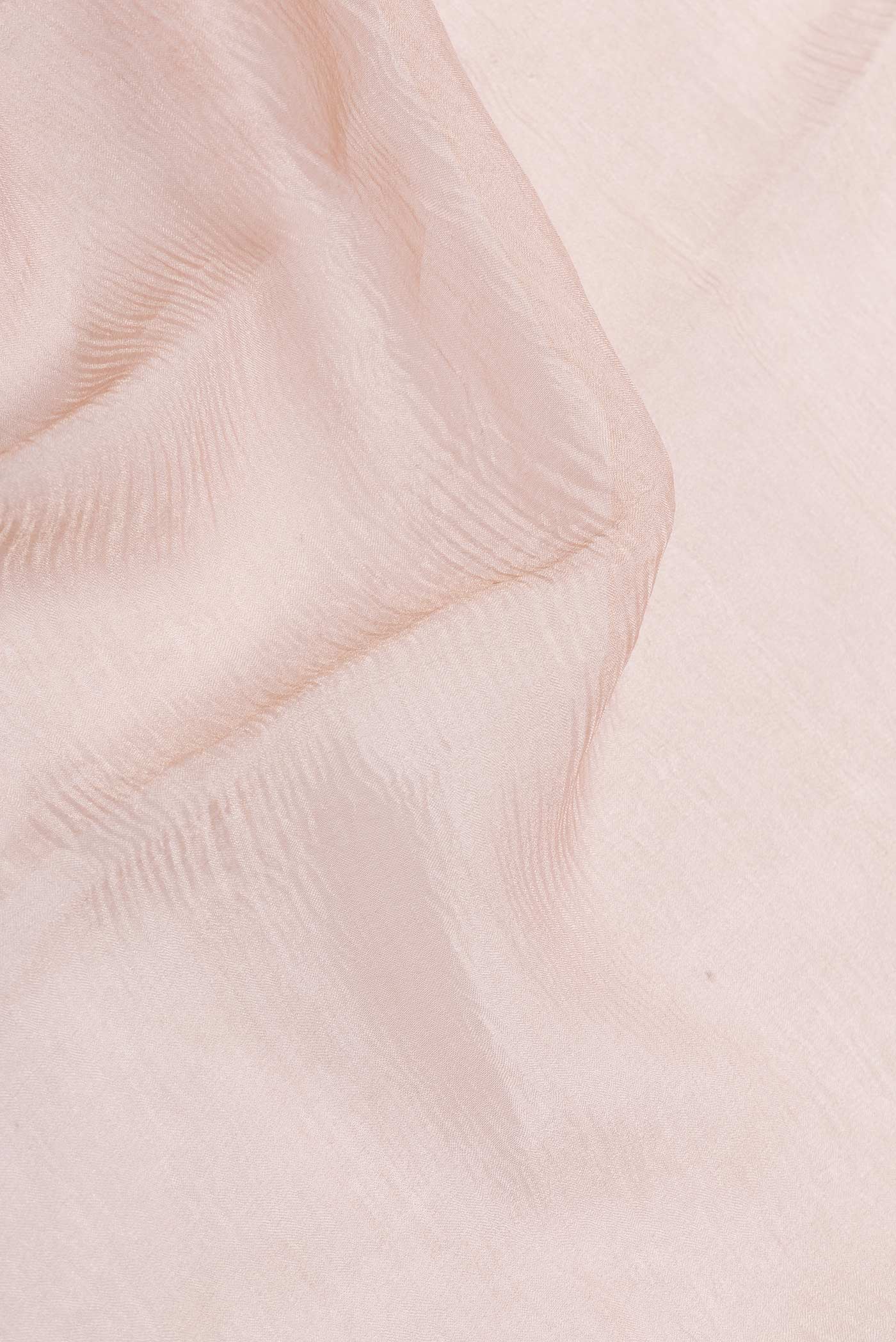 Golden Peach Tissue Silk Saree - Image 2