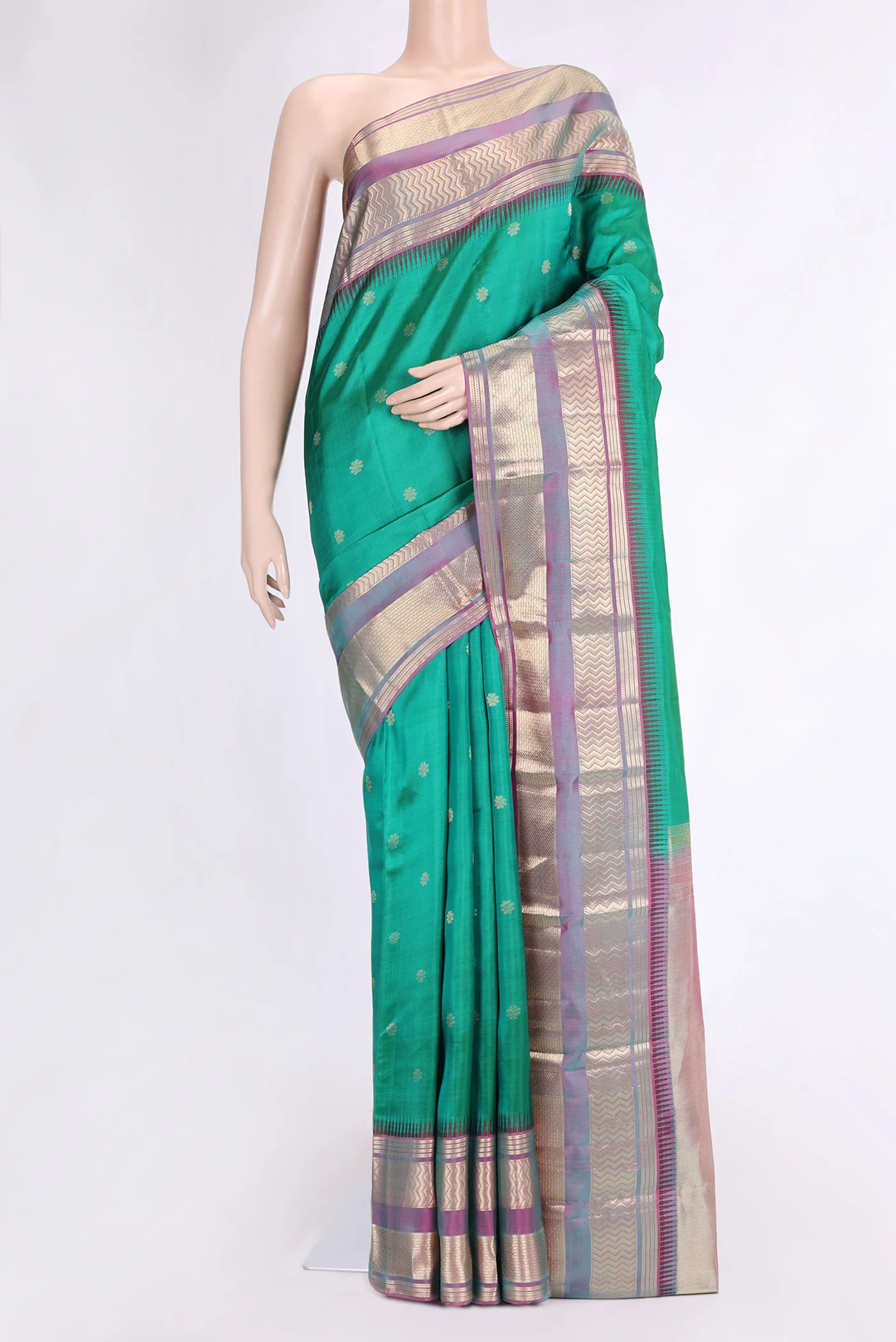 Green Kanjivaram Silk Saree