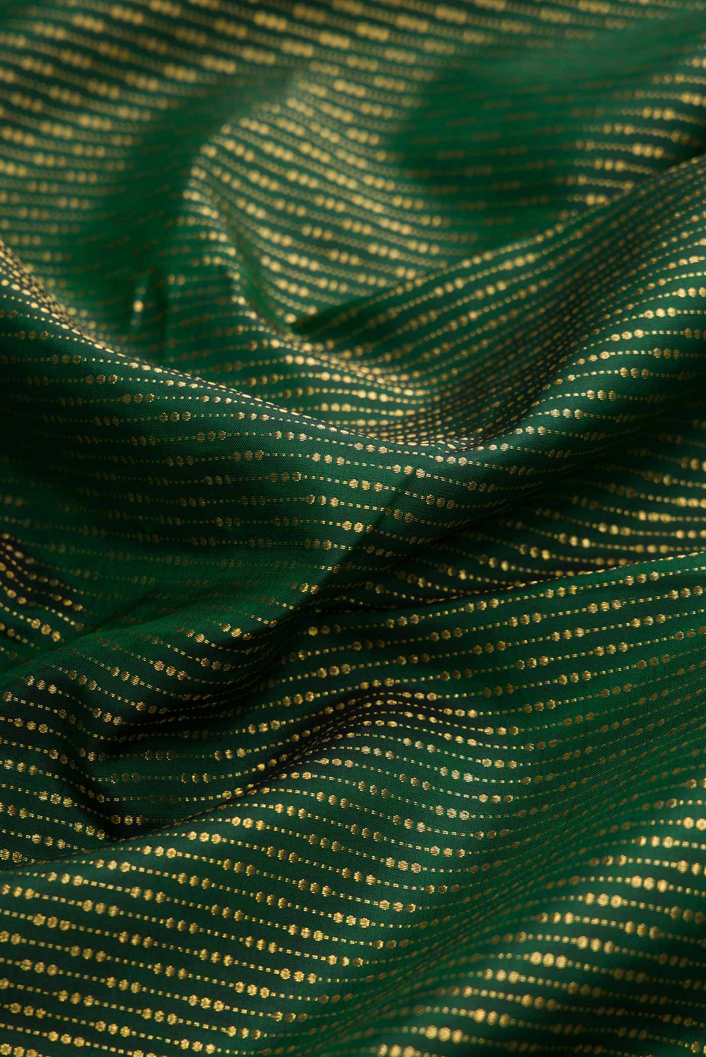 Green Kanjivaram Silk Saree - Image 2