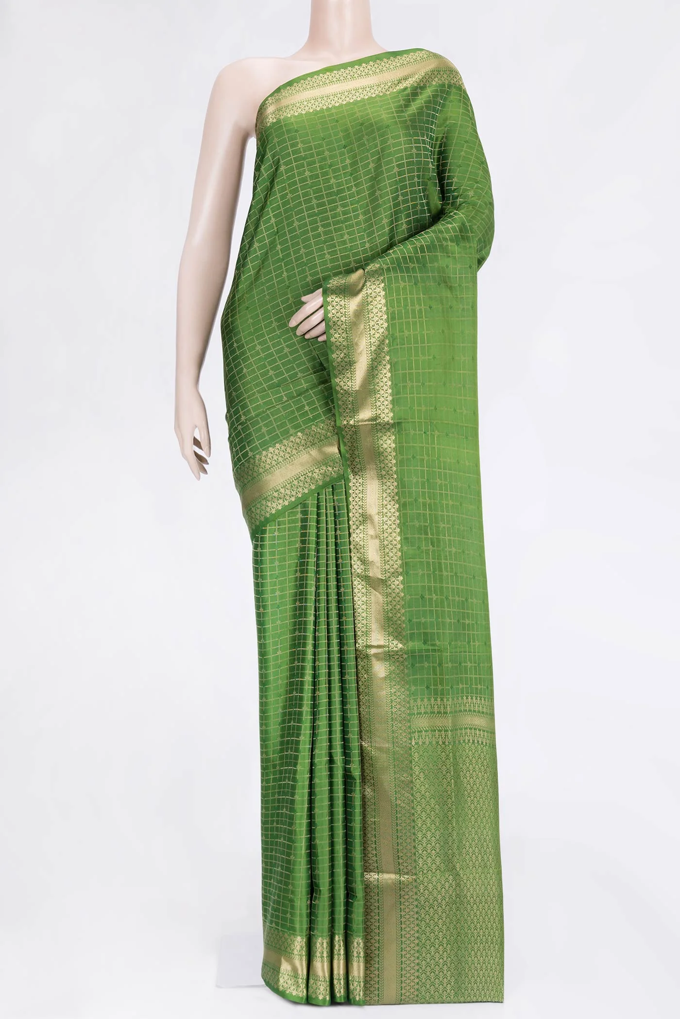Green Soft Silk Saree