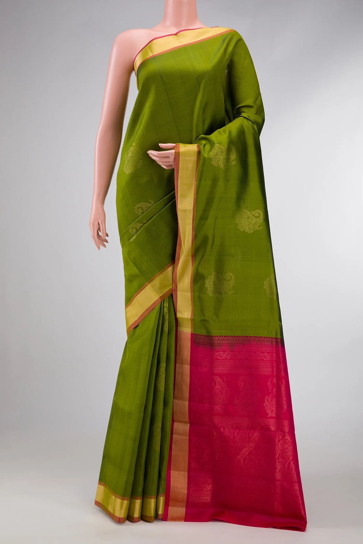 Green Soft Silk Saree