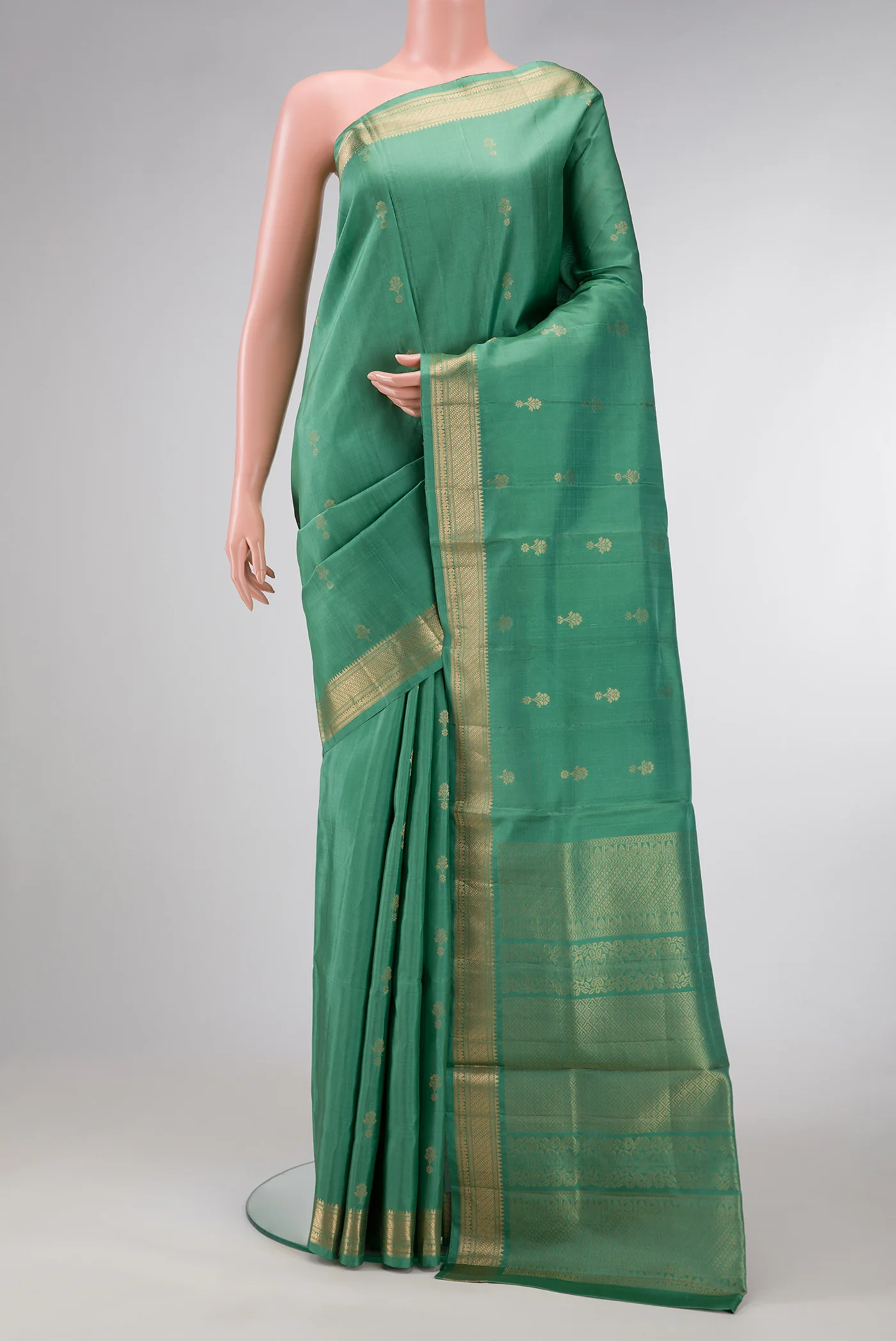 Green Soft Silk Saree