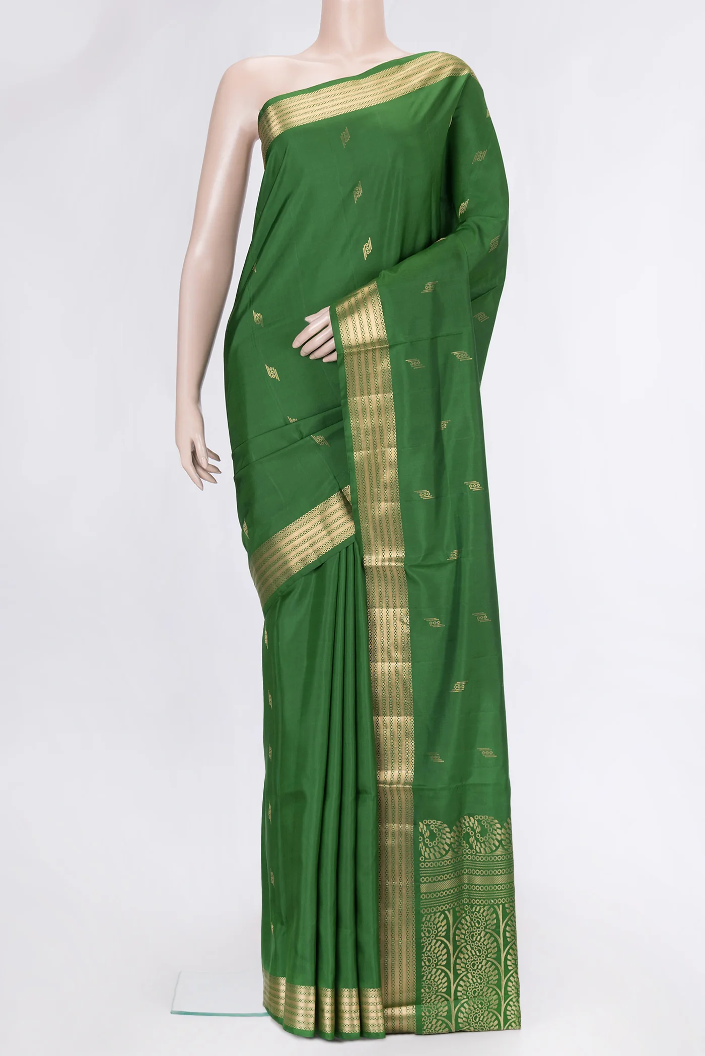 Green Soft Silk Saree