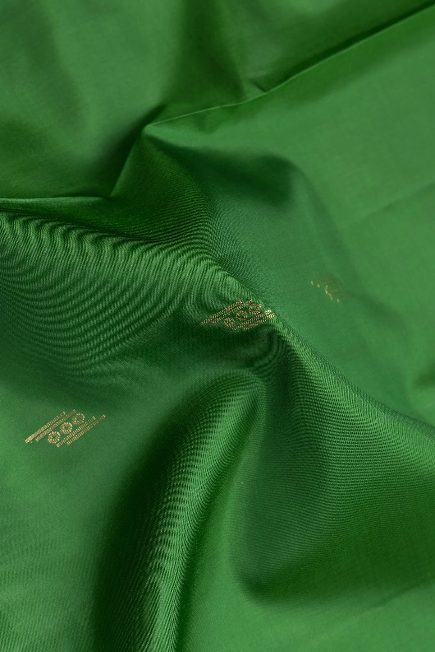 Green Soft Silk Saree - Image 2