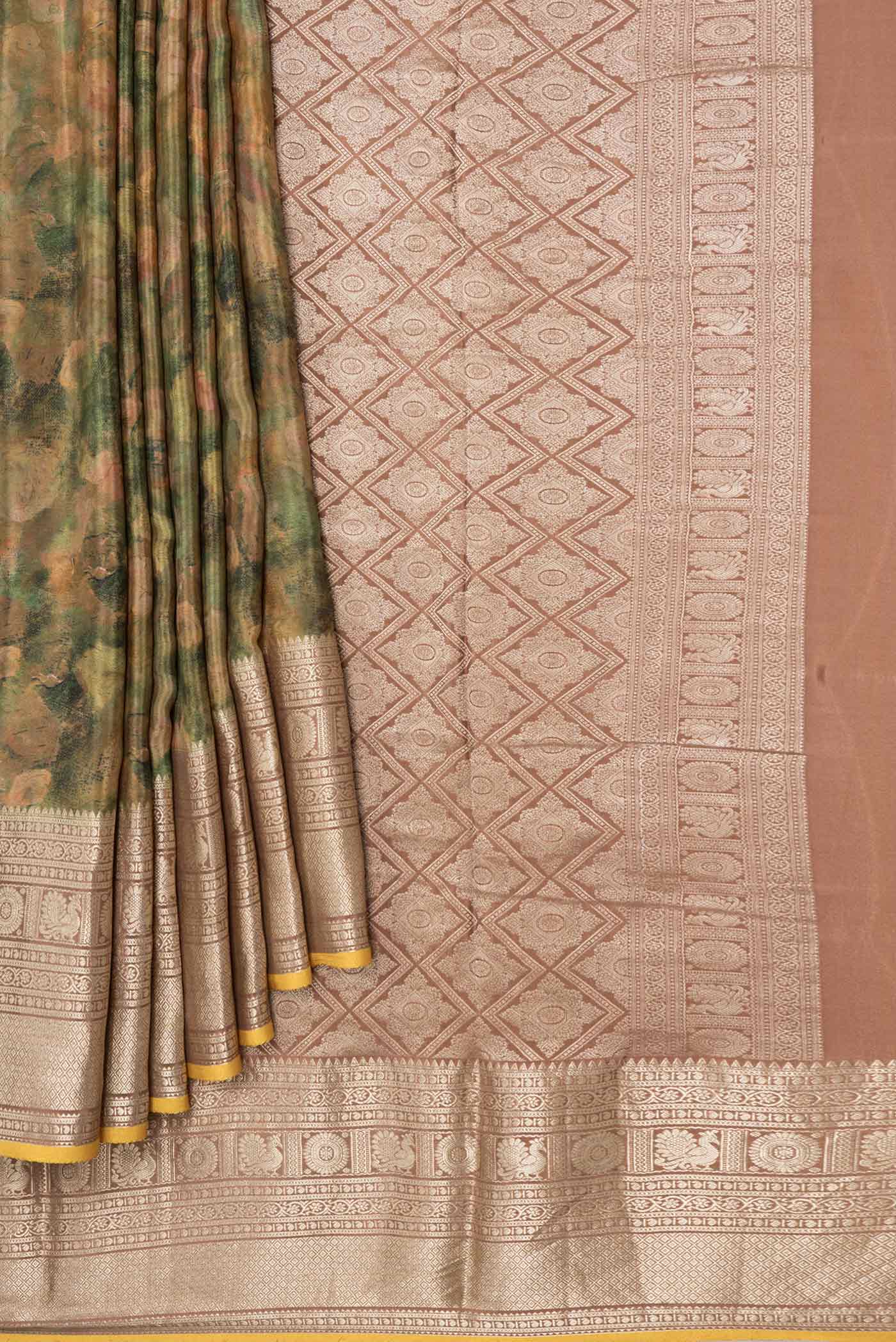 Multi Color Crepe Saree - Image 4