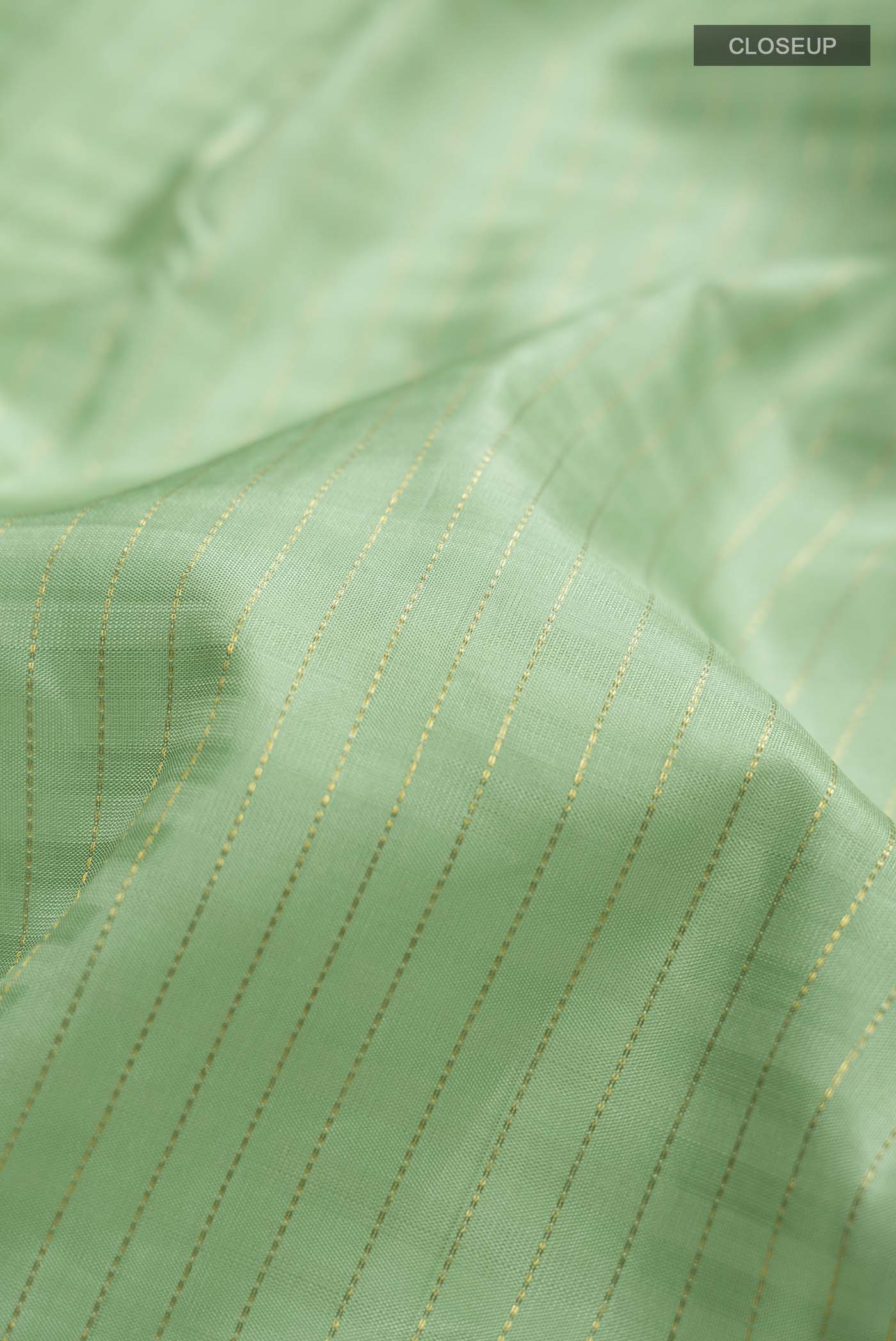 Green Kanjivaram Silk Saree - Image 2