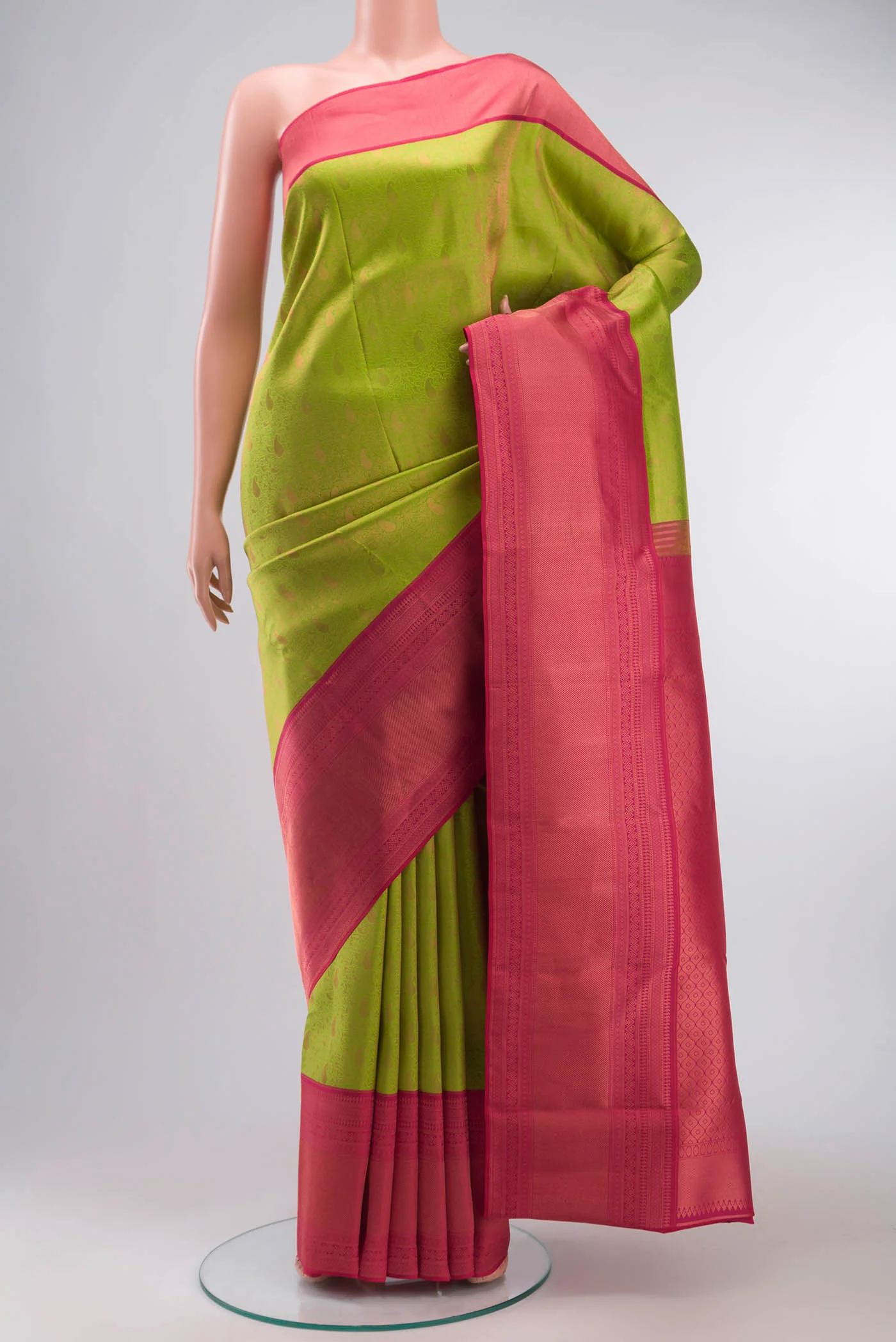 Green Kanjivaram Silk Saree