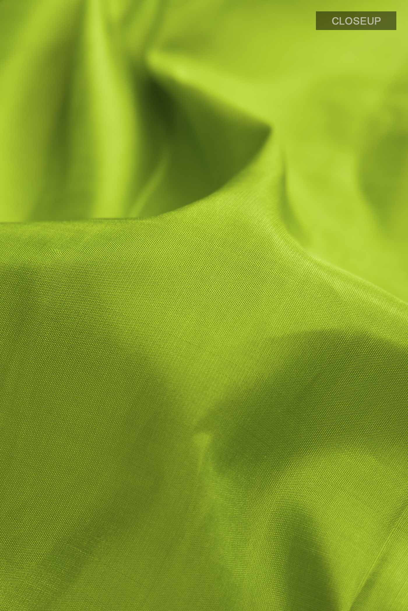 Green Kanjivaram Silk Saree - Image 2