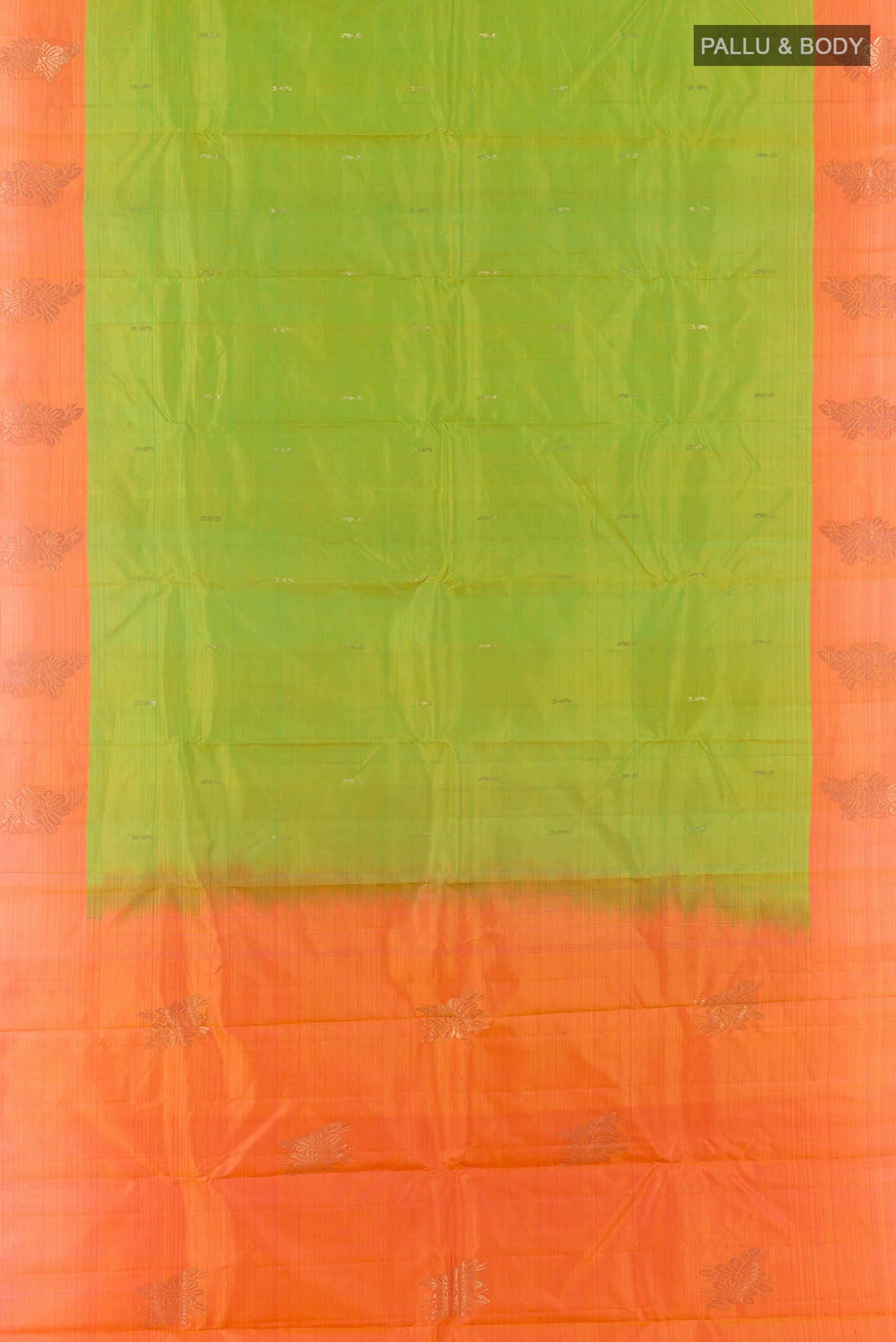 Green Kanjivaram Silk Saree - Image 6