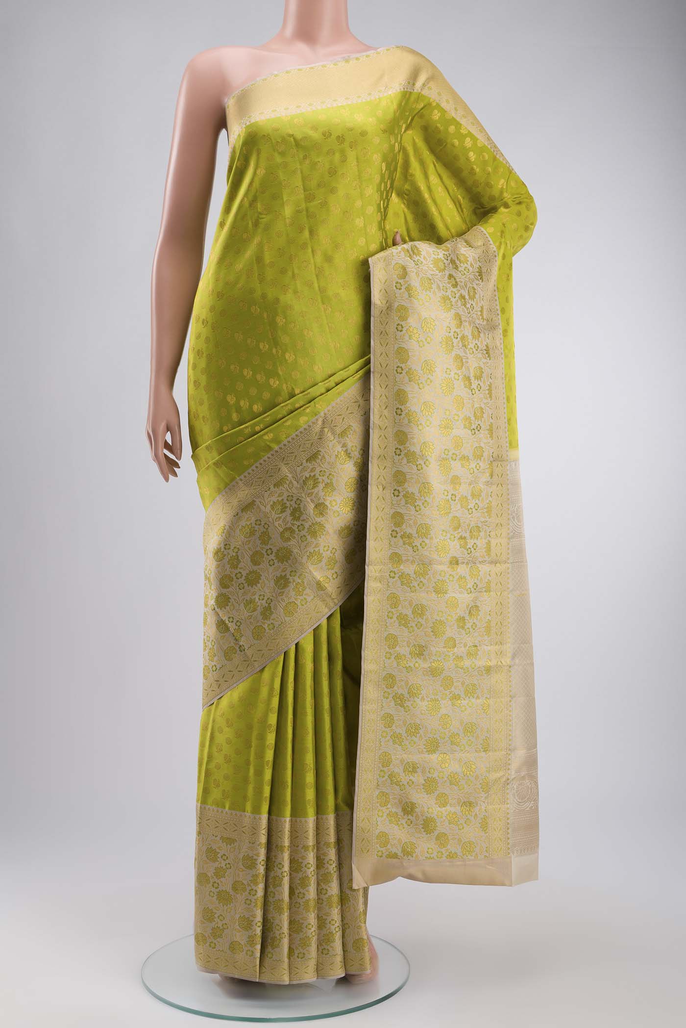 Green Kanjivaram Silk Saree