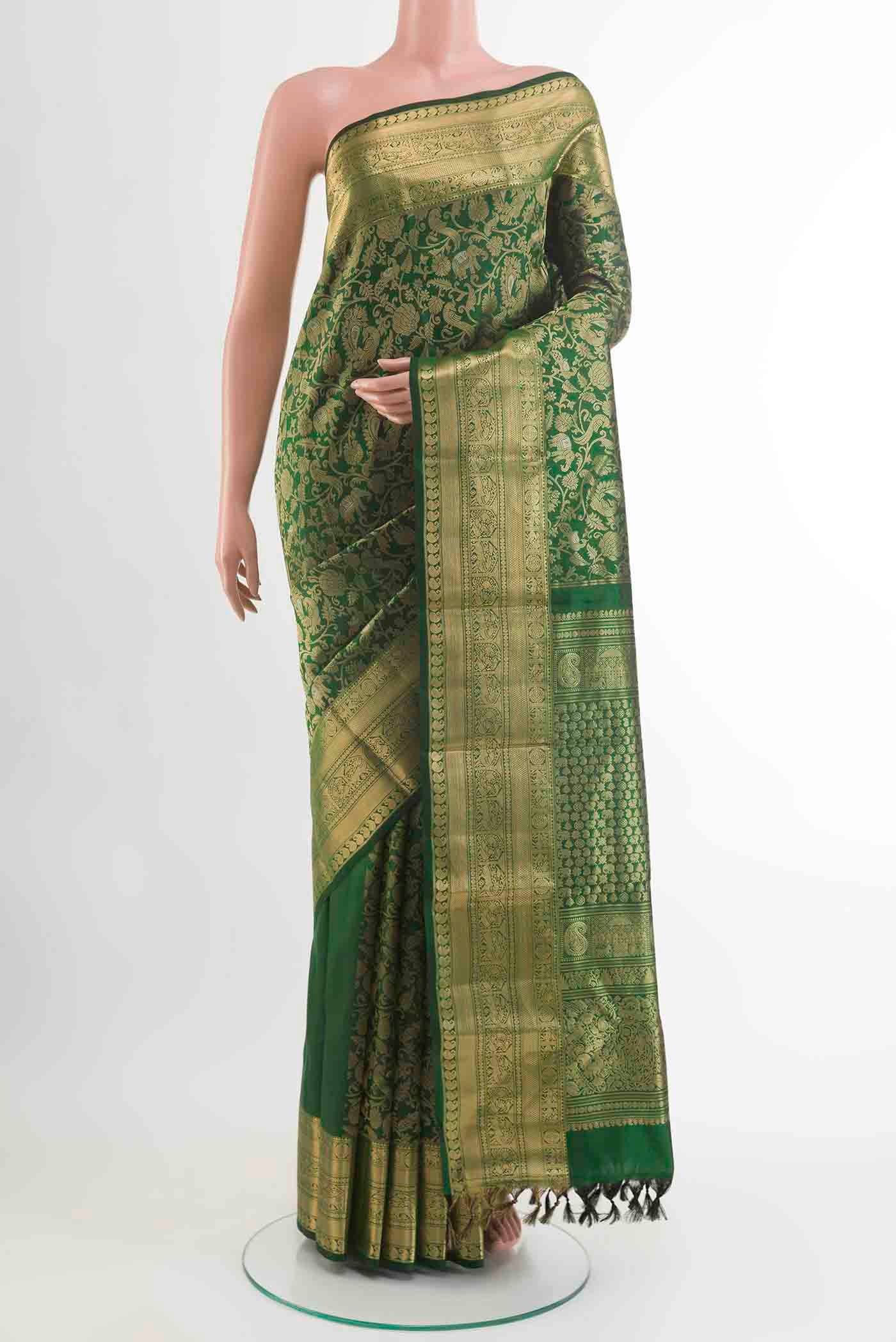 Green Kanjivaram Silk Saree