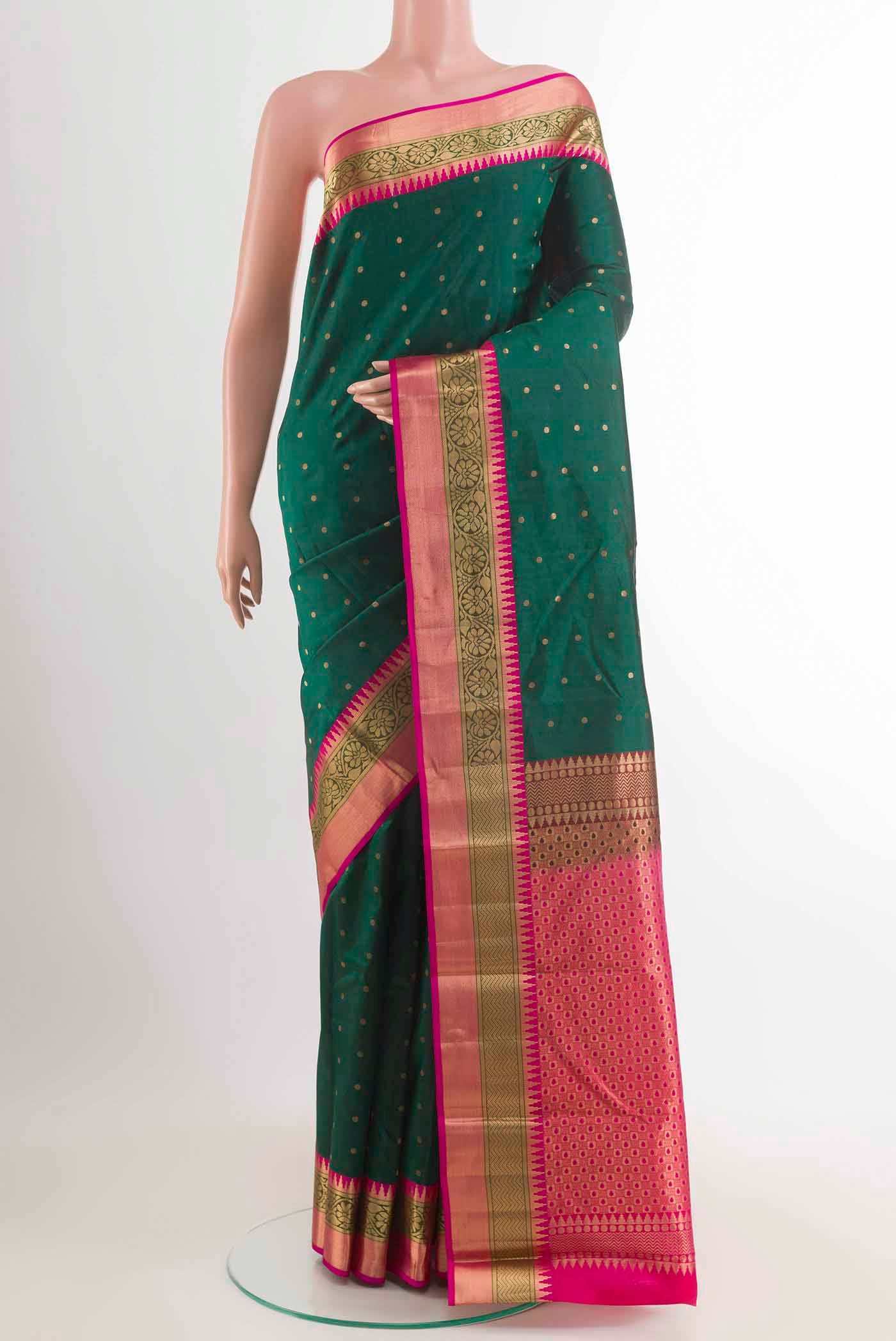 Green Kanchipuram Silk Saree