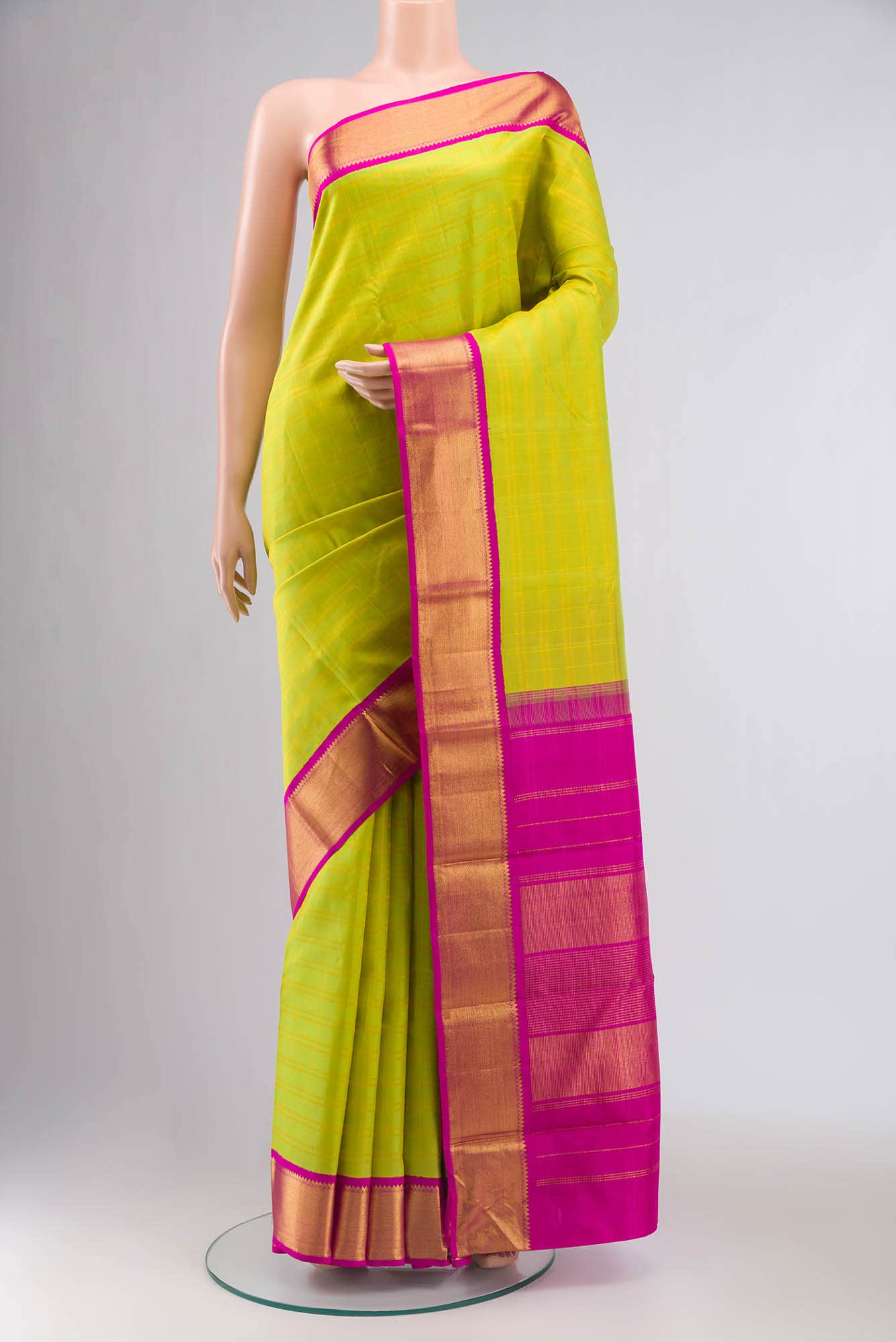 Green Kanjivaram Silk Saree
