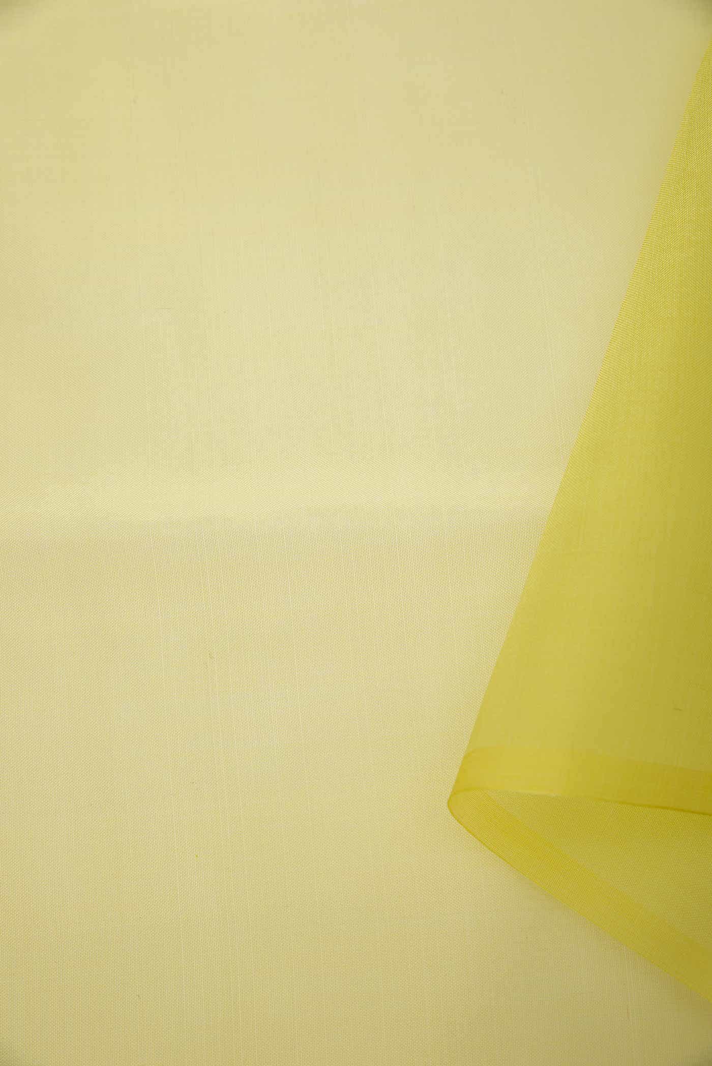 Green Organza Silk Dress Material - Image 6