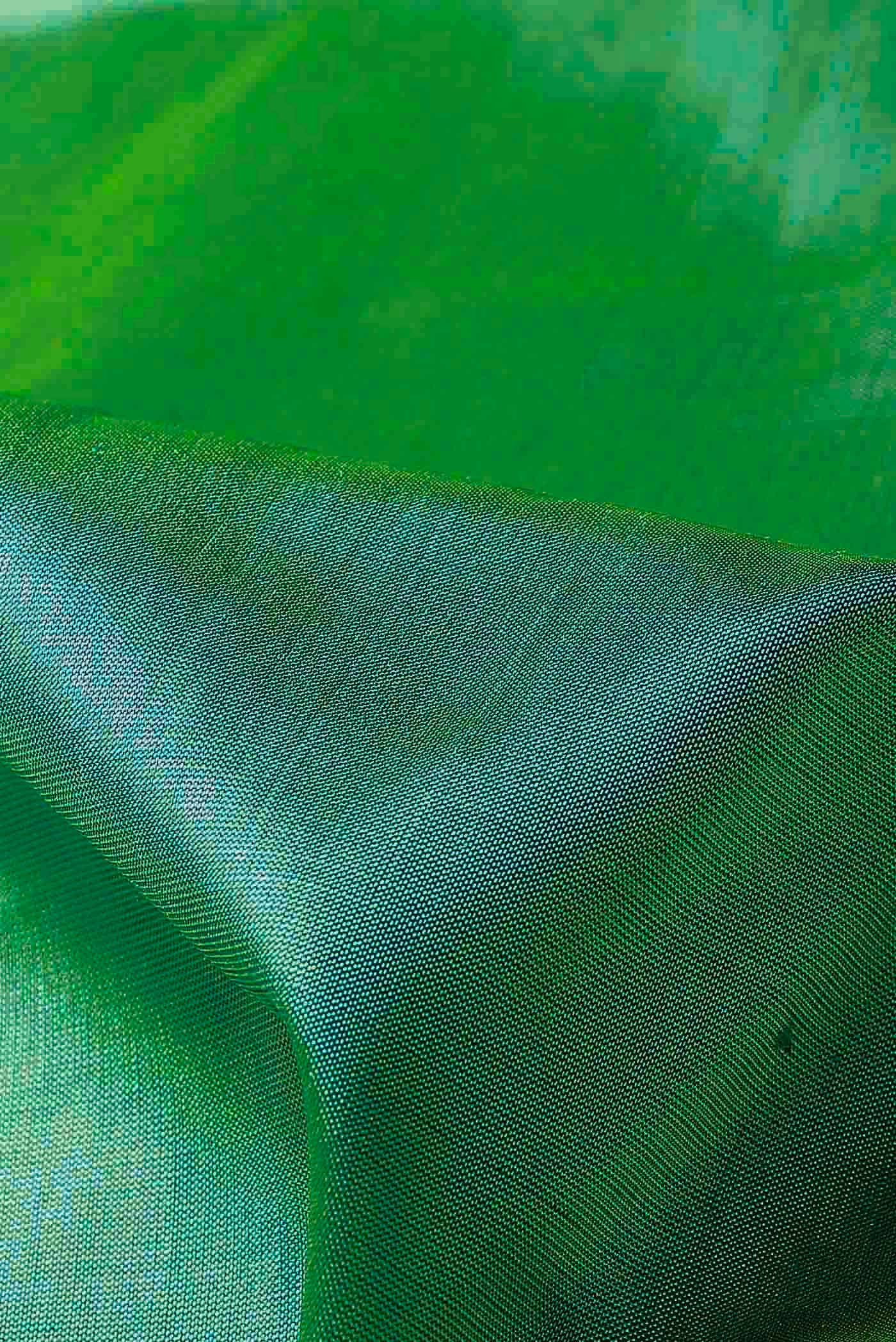 Green Orissa Silk Saree - Image 3