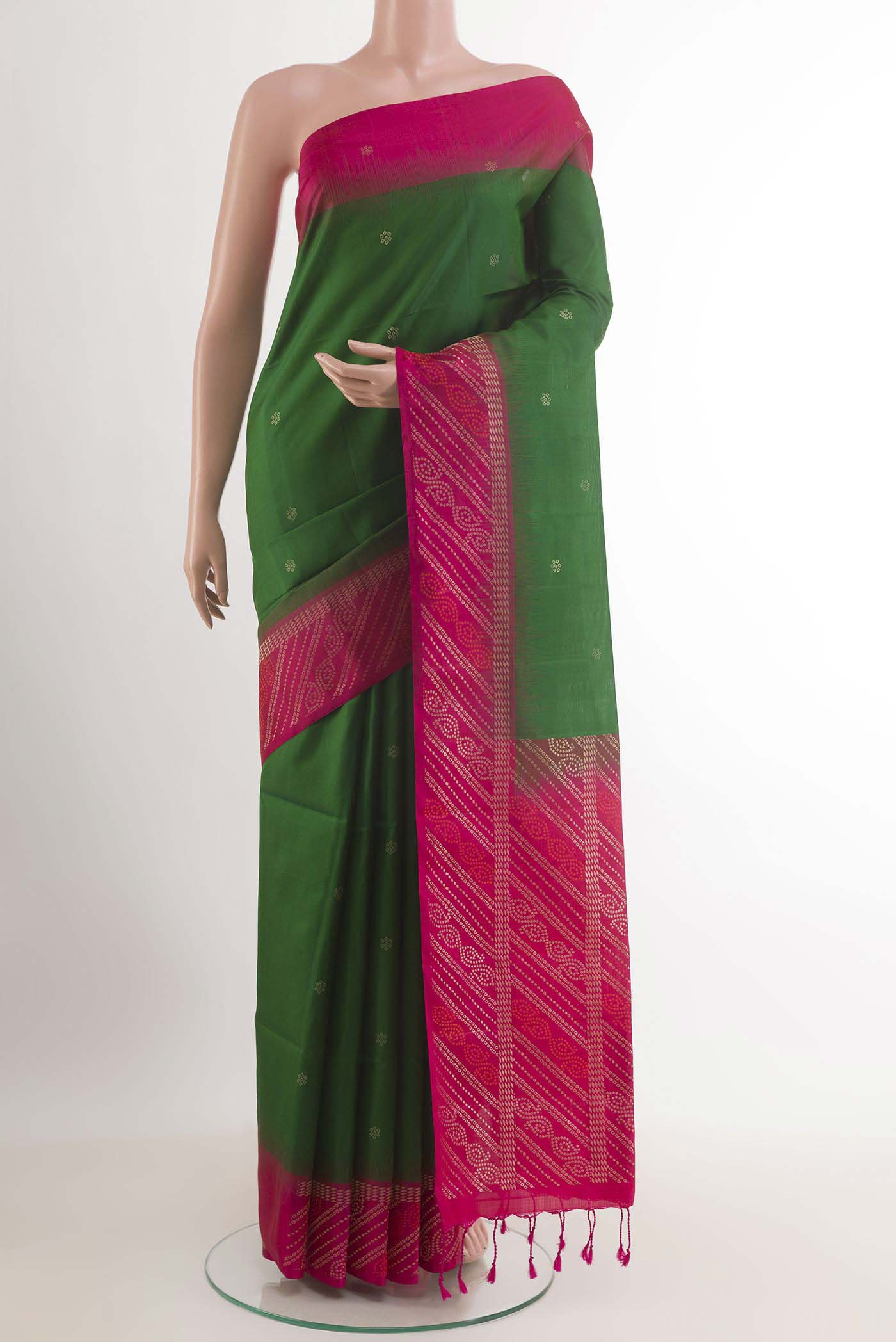 Green Soft Silk Saree
