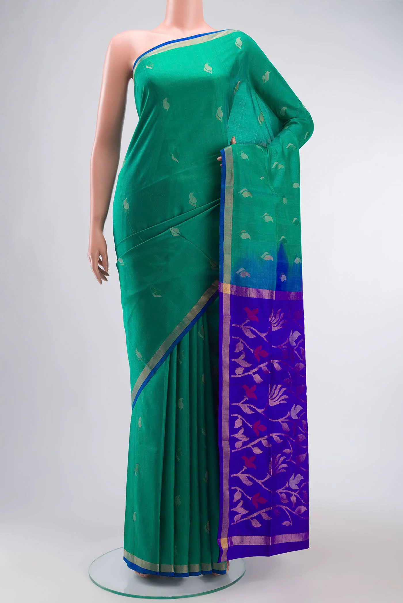 Green Uppada Silk Saree