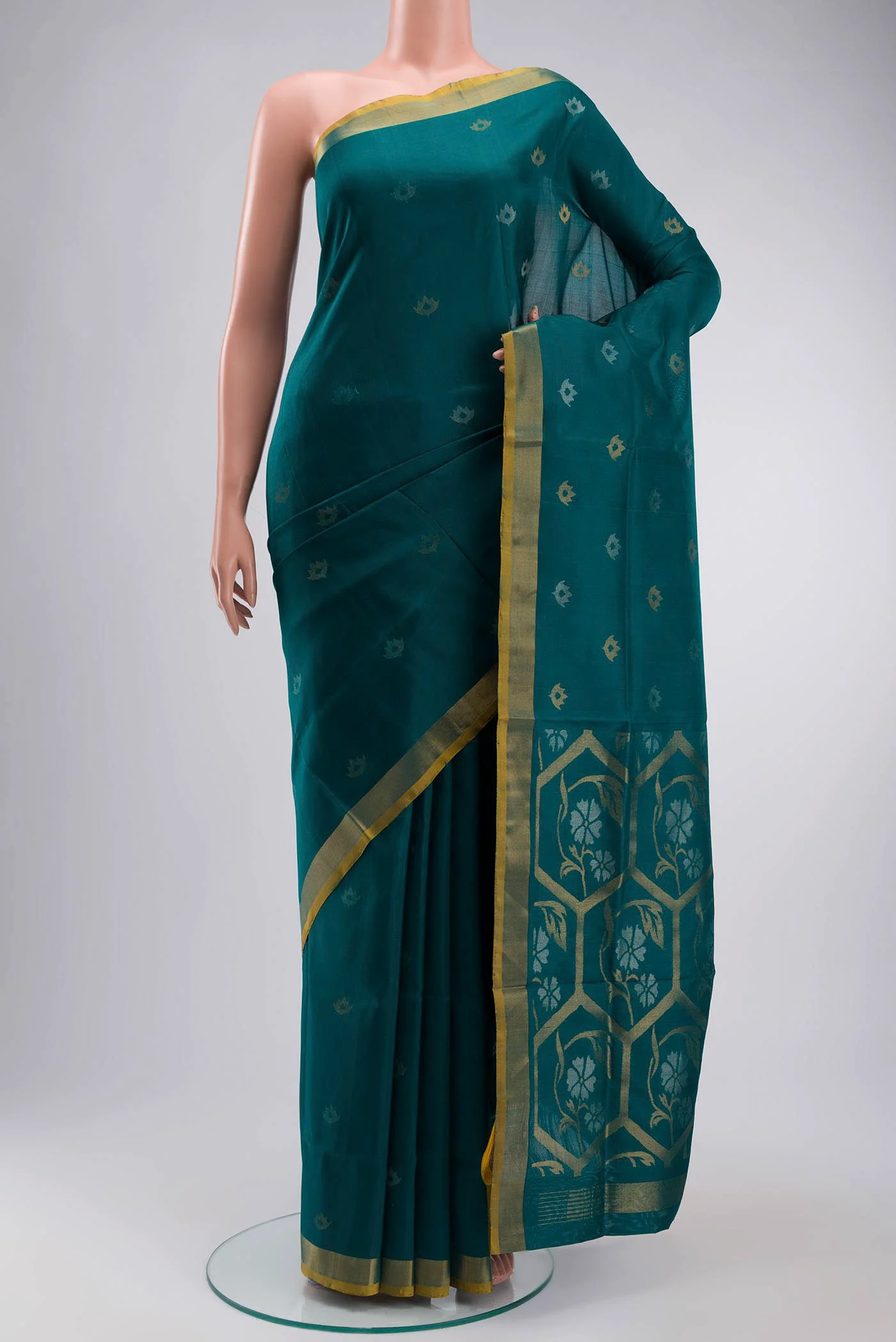 Blue Uppada Silk Saree