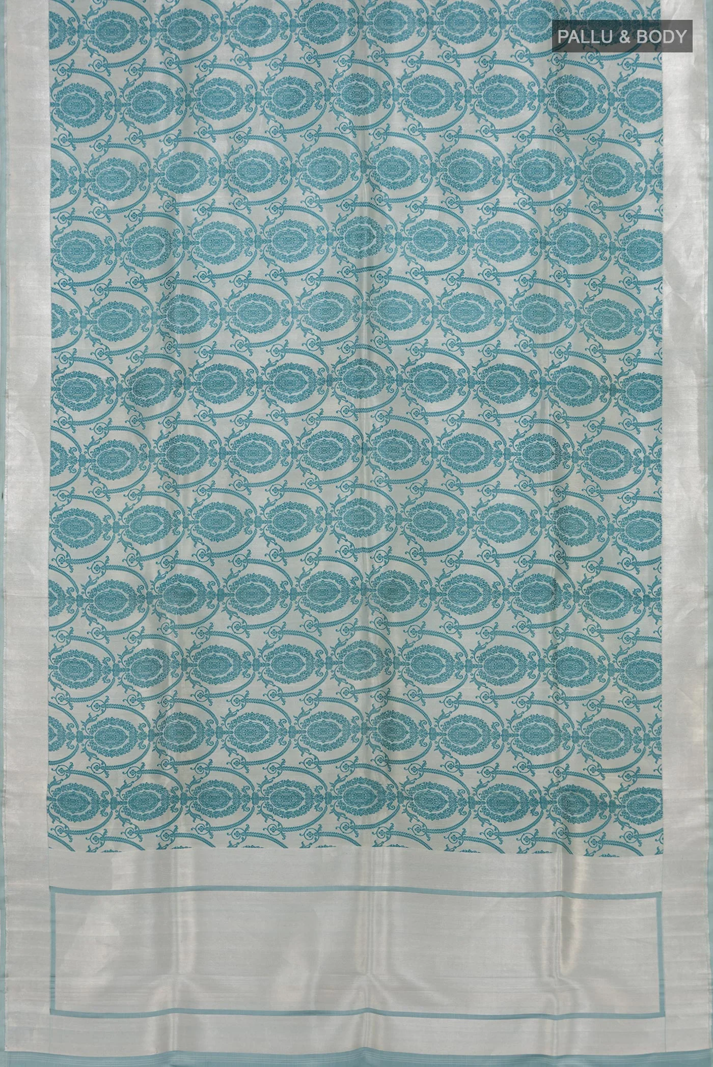 Multi Color Banarasi Silk Saree - Image 5