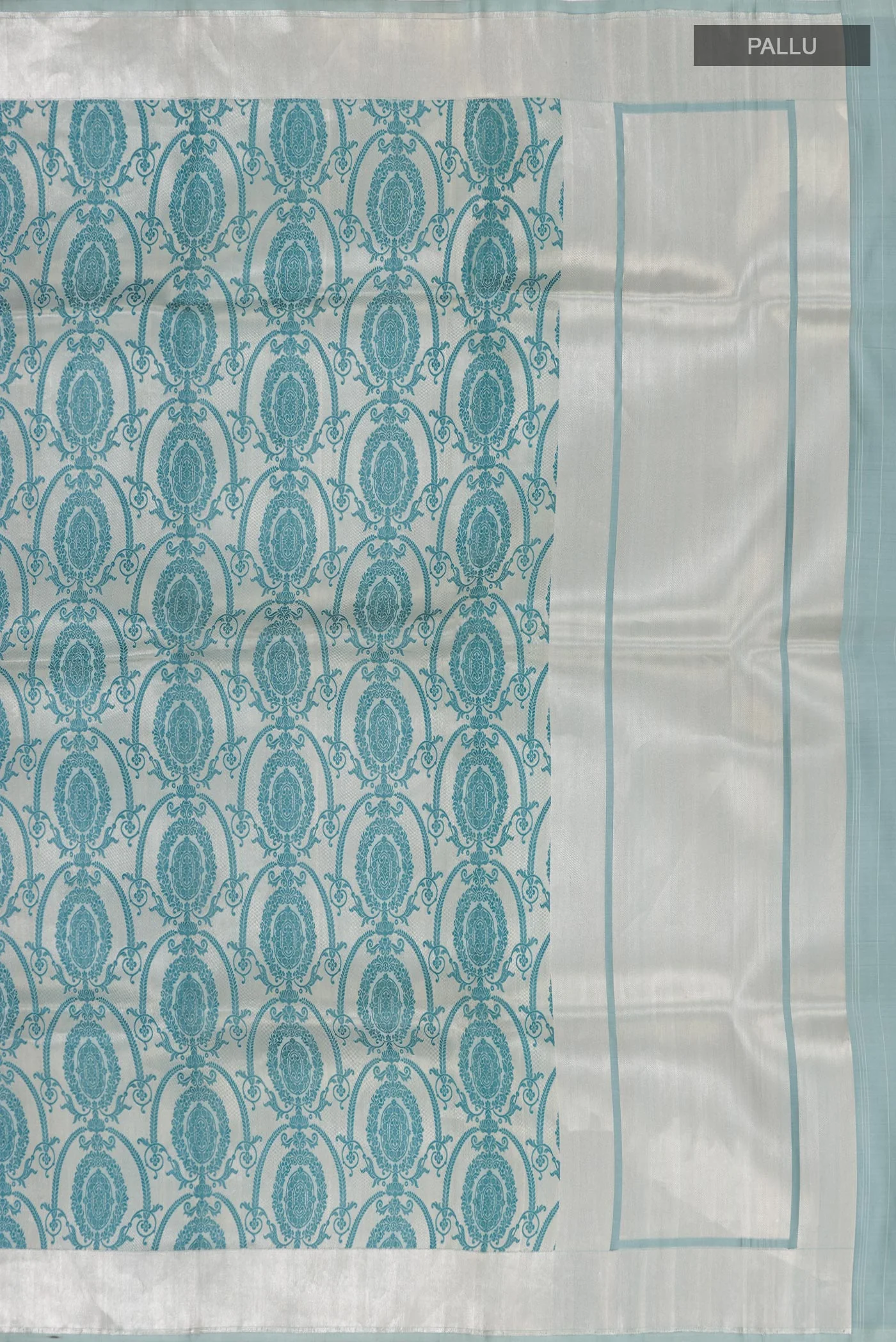 Multi Color Banarasi Silk Saree - Image 6
