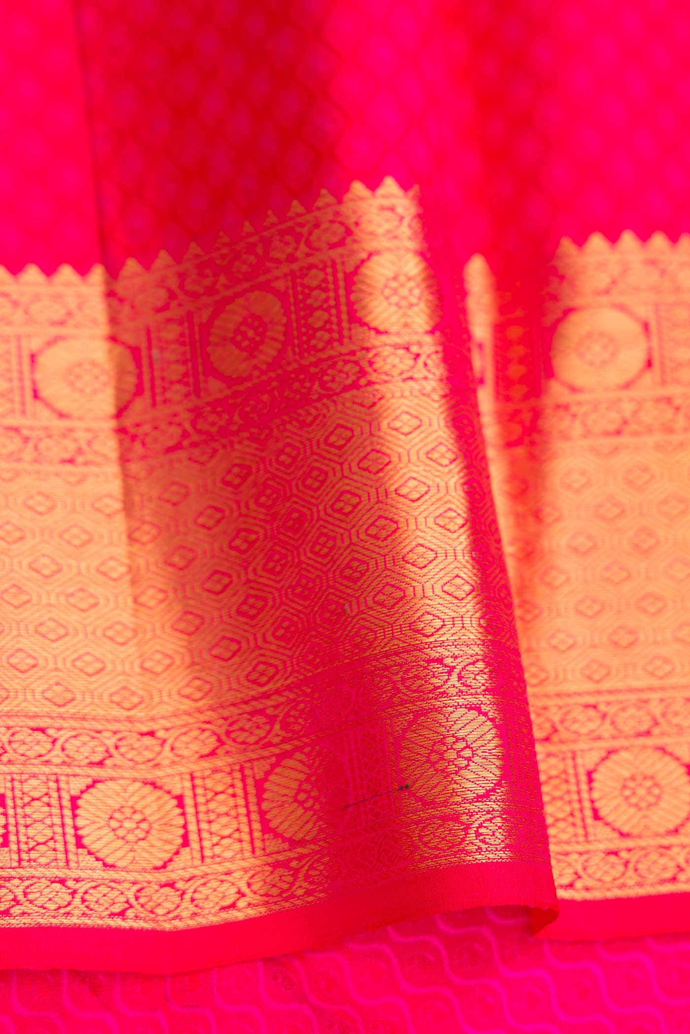 Grey Dual Tone Kanchipuram Silk Saree - Image 6