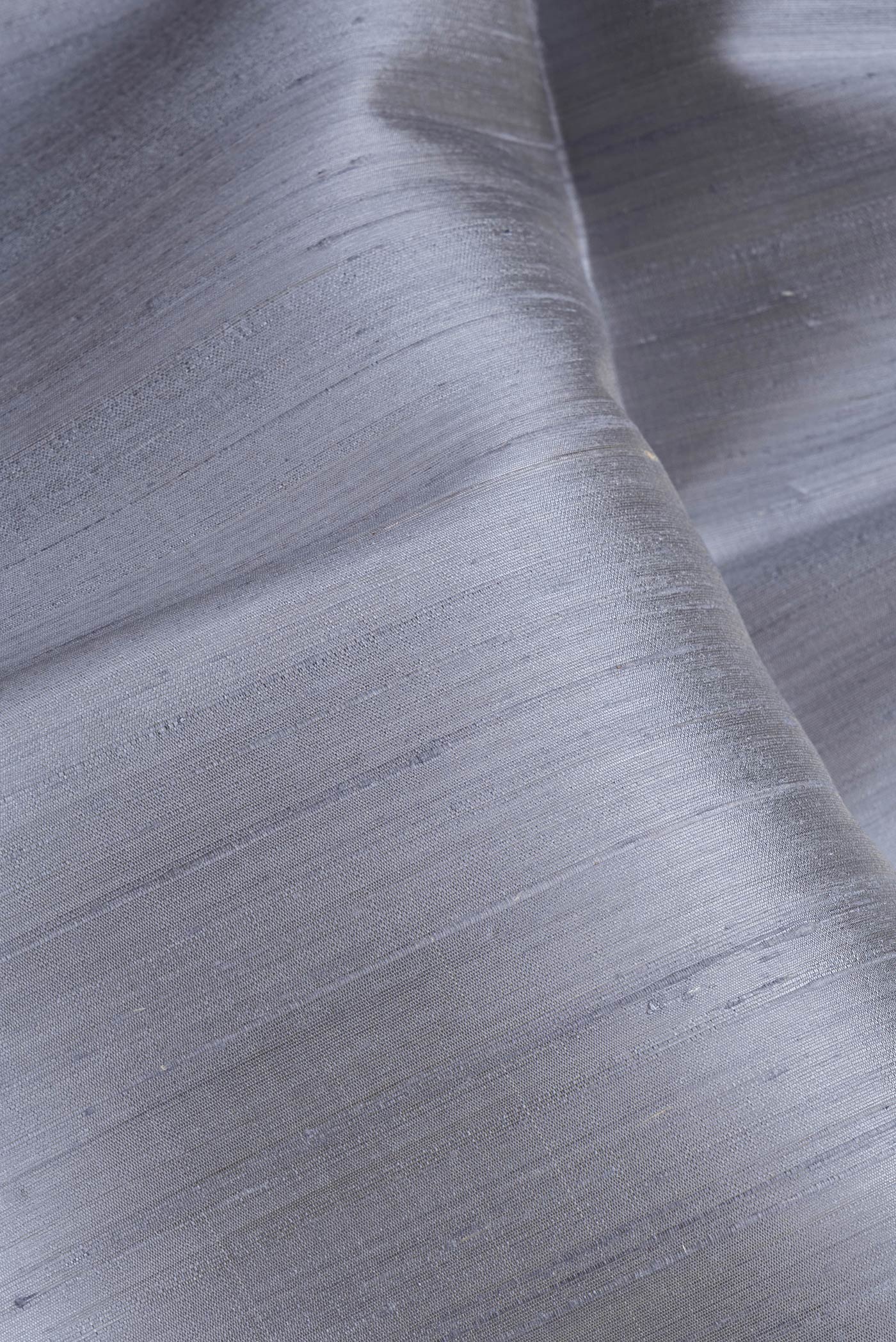 Grey Raw Silk Saree - Image 2