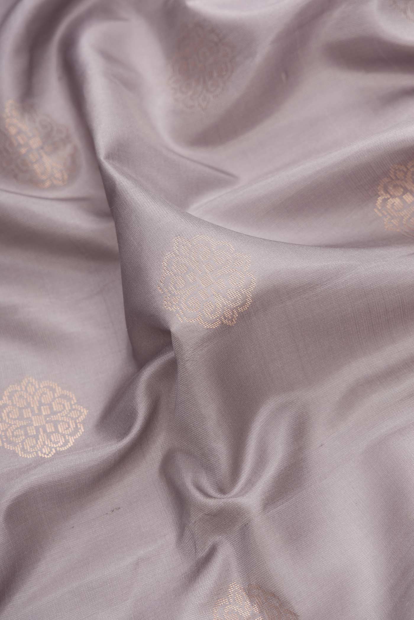 Grey Soft Silk Saree - Image 2