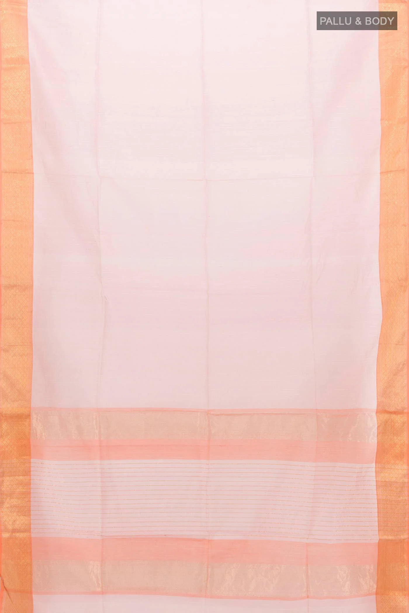 Imperial Pink Maheshwari Silk Cotton Saree - Image 5
