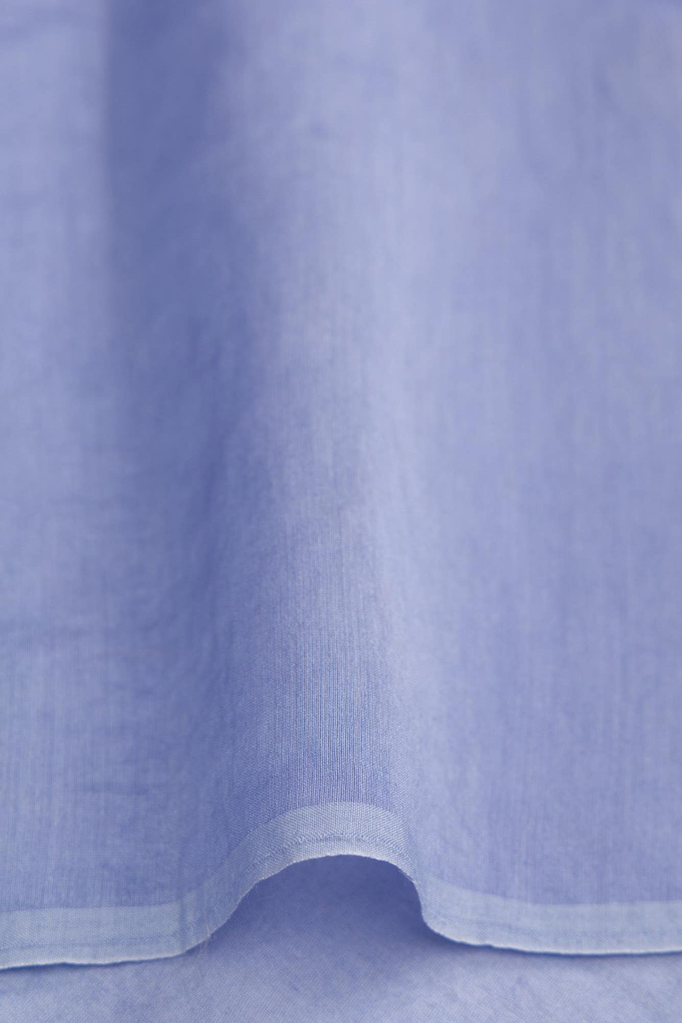 Iris Waltz-Blue Pure Organza Silk Saree - Image 4