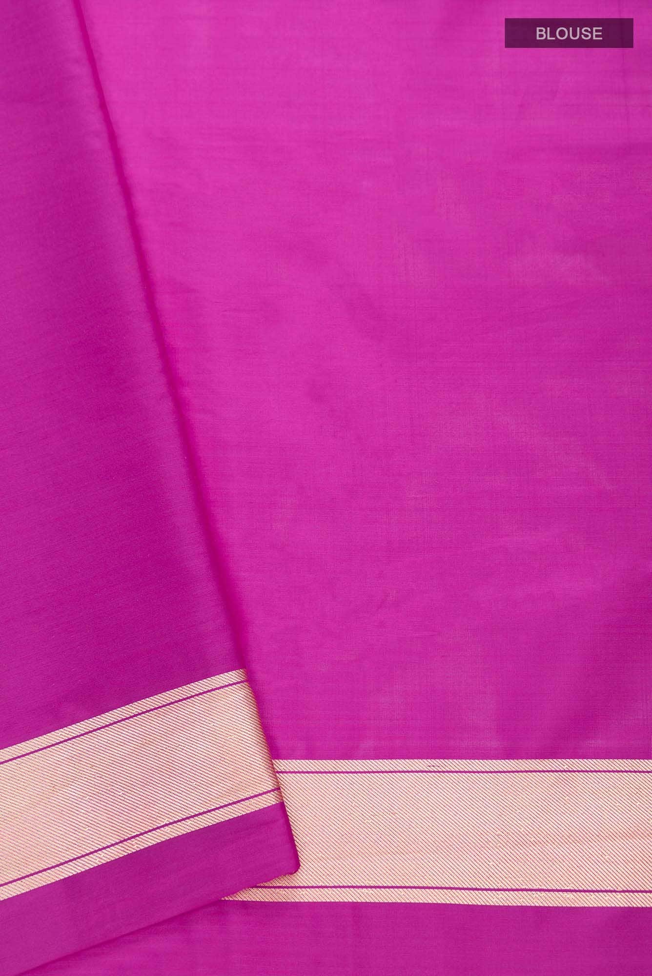 Japanese Tea Ceremony-Pink Banarasi Silk Saree - Image 11