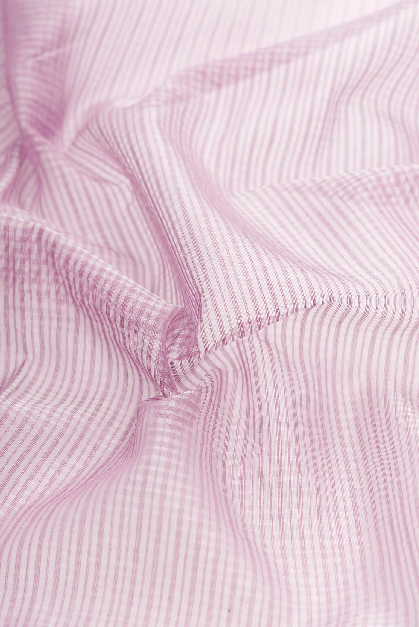 Lavender Dual Tone Maheshwari Silk Saree - Image 2