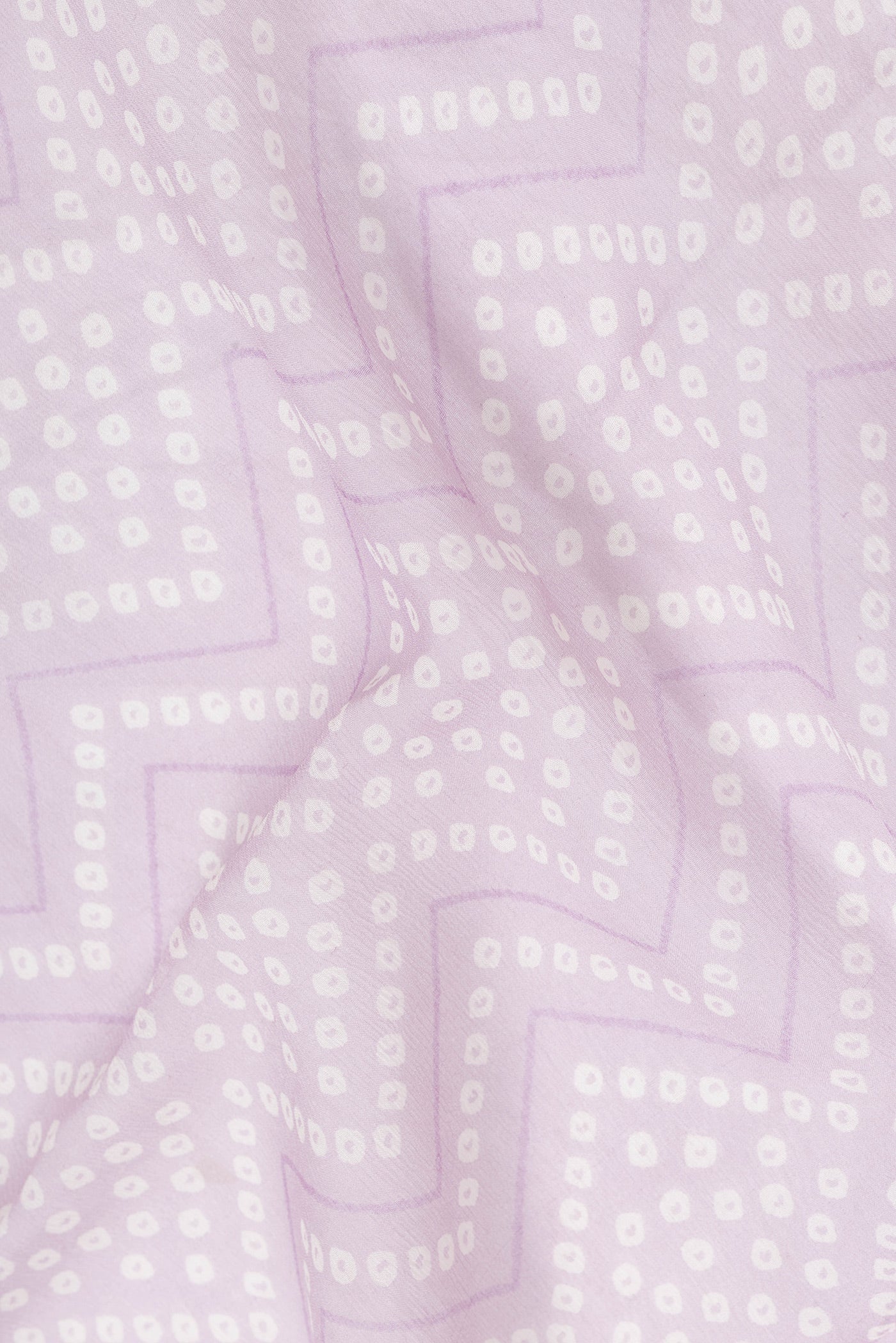 Lavender Mysore Chiffon Saree - Image 2
