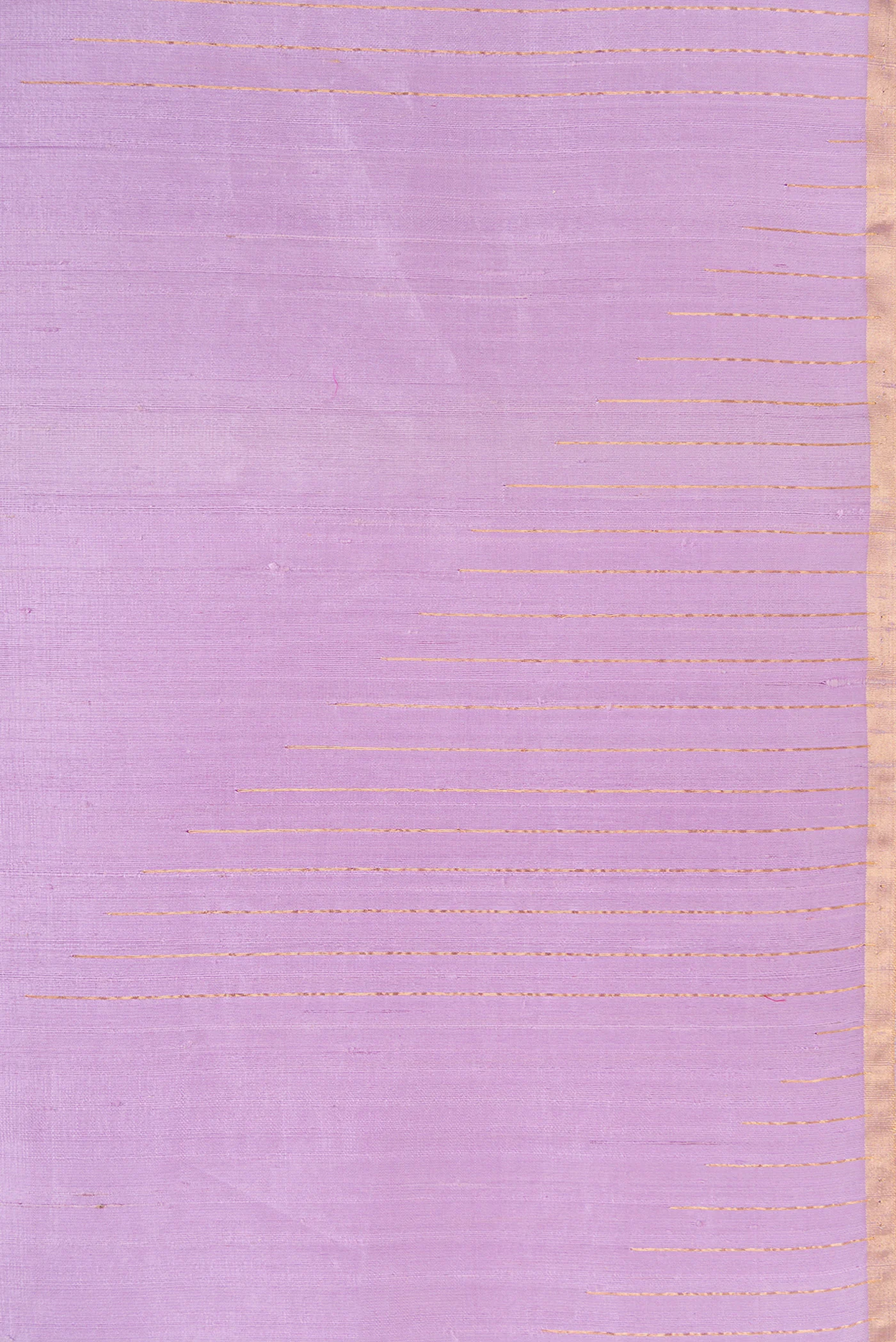 Lavender Raw Silk Saree - Image 3