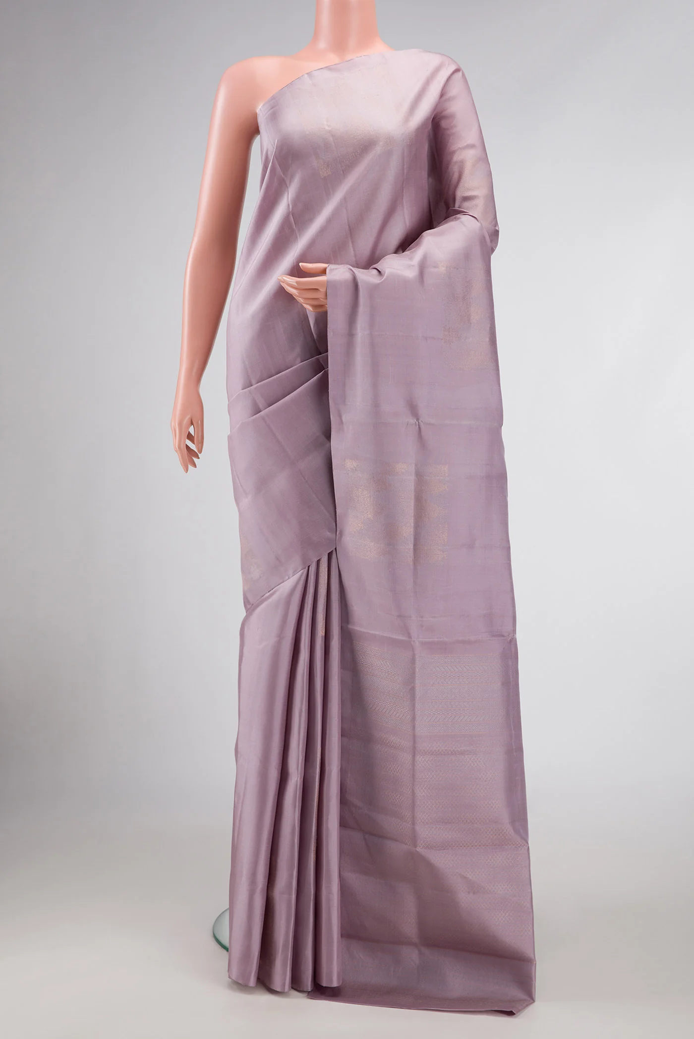 Lavender Soft Silk Saree
