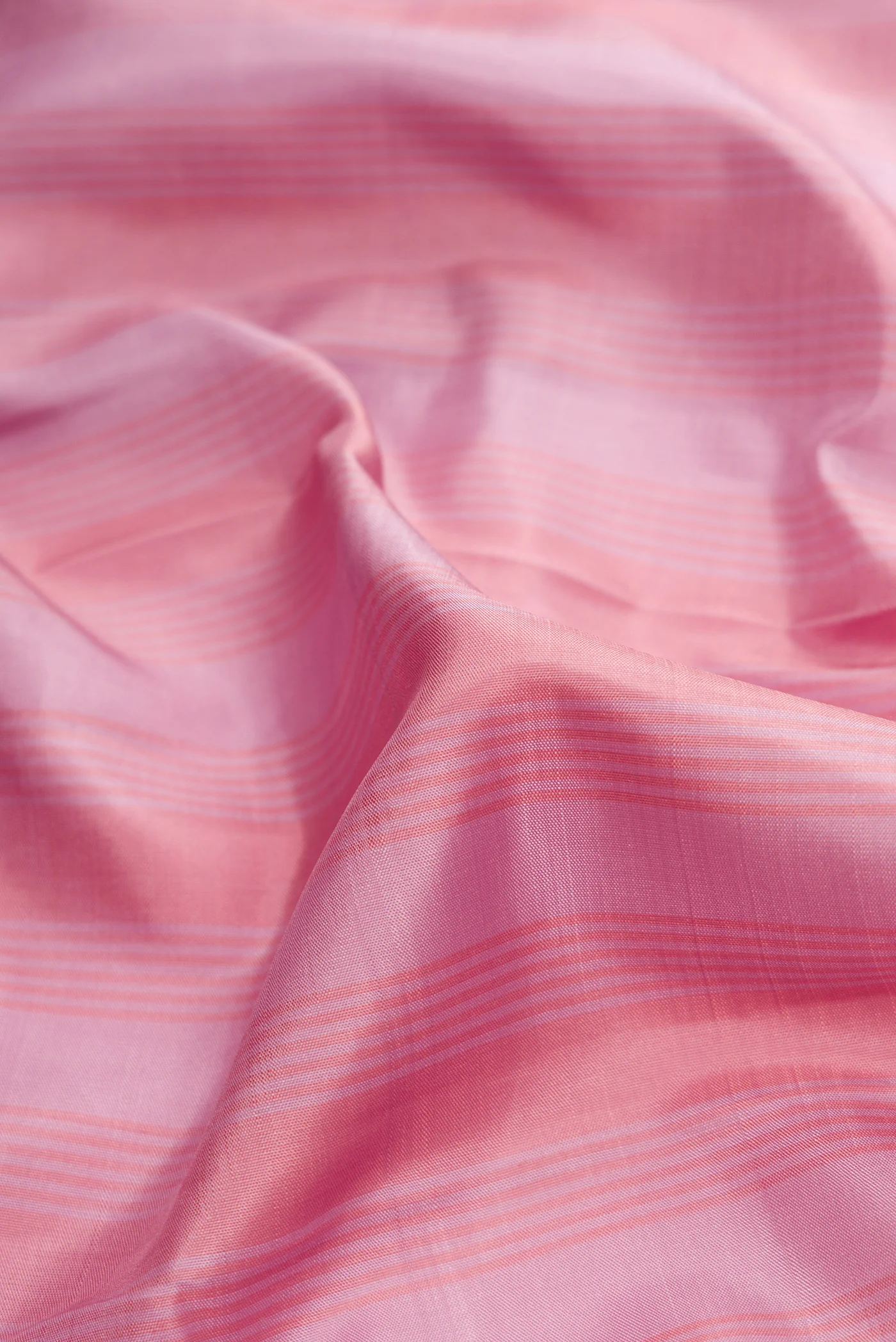 Pure Silk Pure Zari Lavender Kanjivaram Saree - Image 2