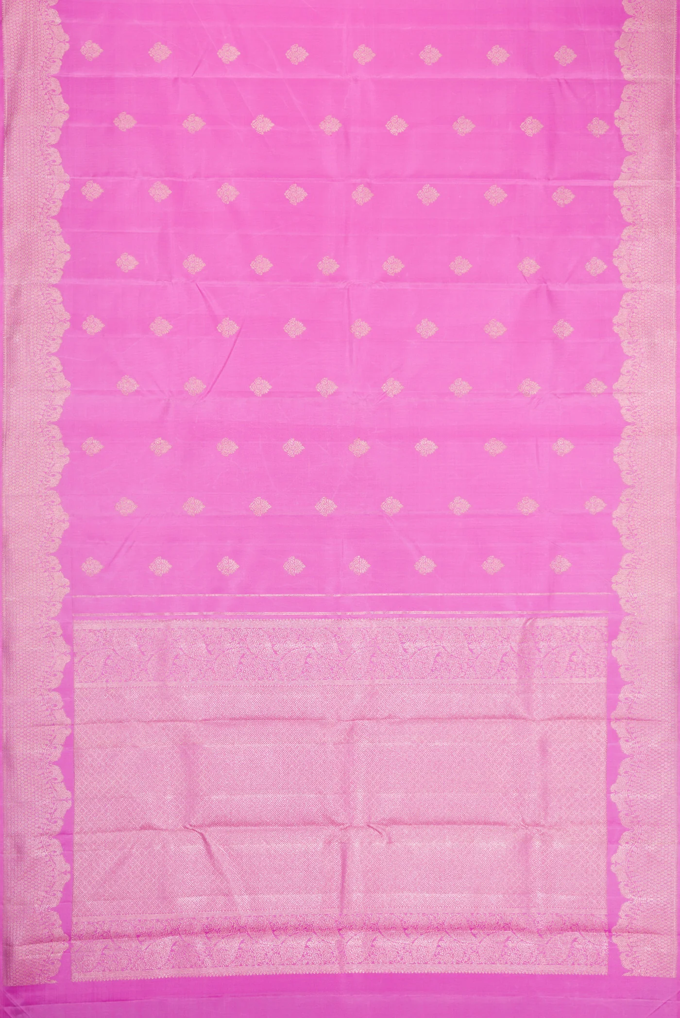 Lavender Kanjivaram Silk Saree - Image 6