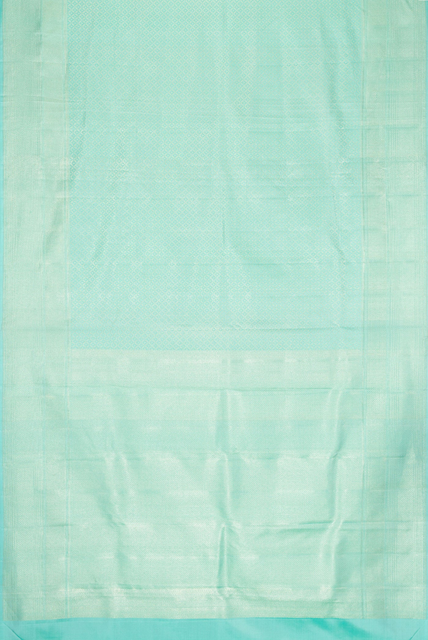 Light Blue Kanchipuram Silk Saree - Image 6