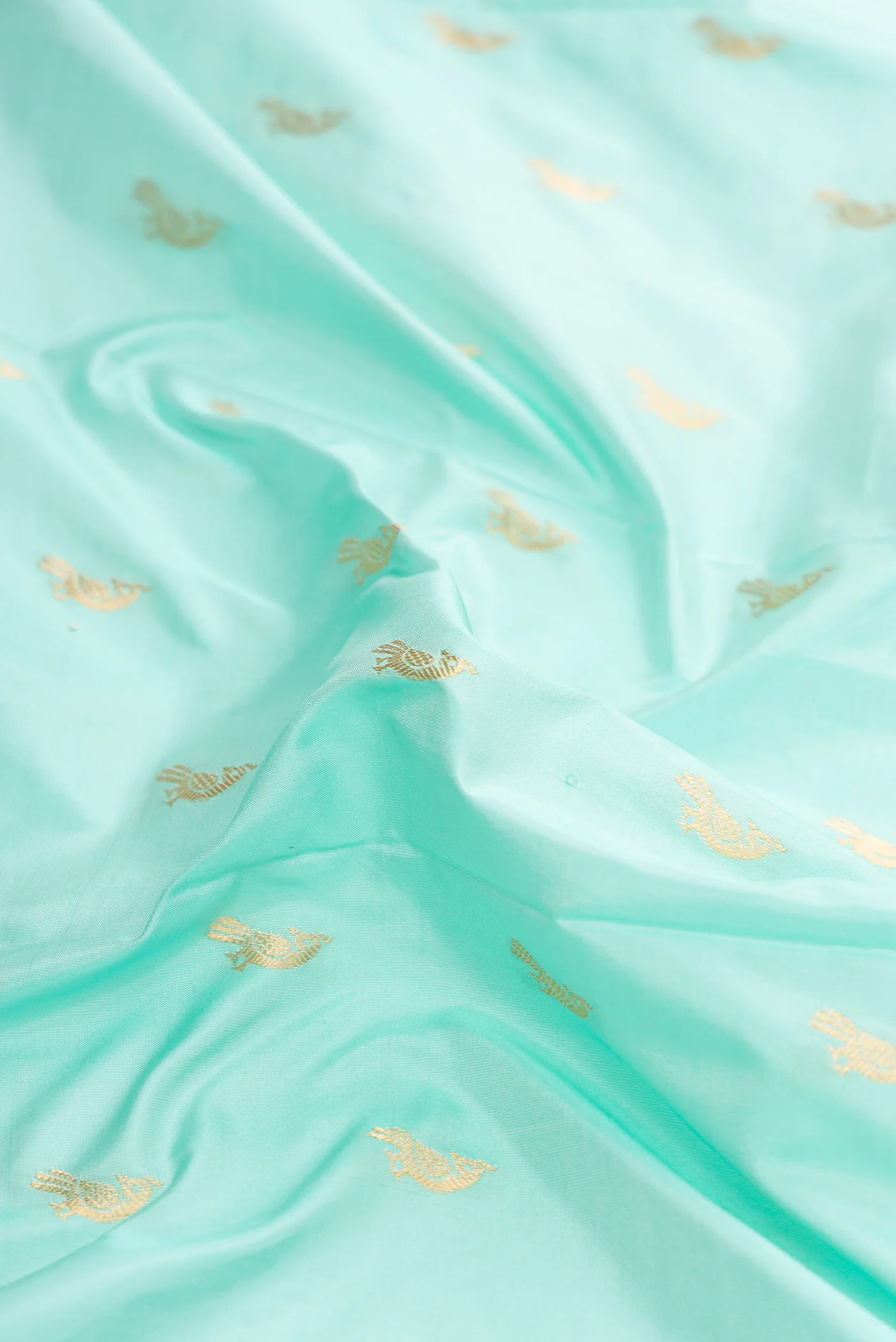 Light Blue Paithani Silk Saree - Image 2