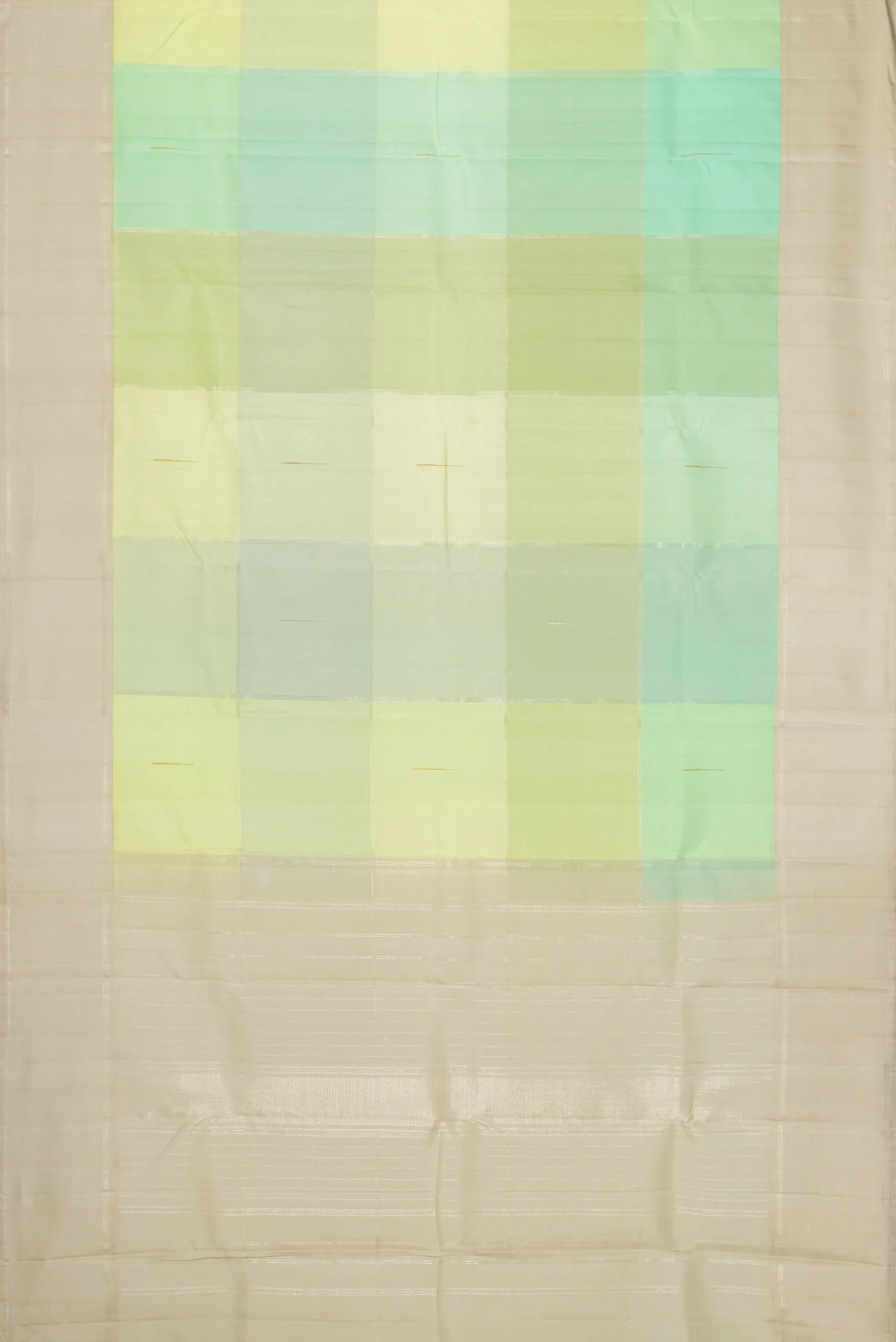 Multi Color Kanchipuram Silk Saree - Image 6