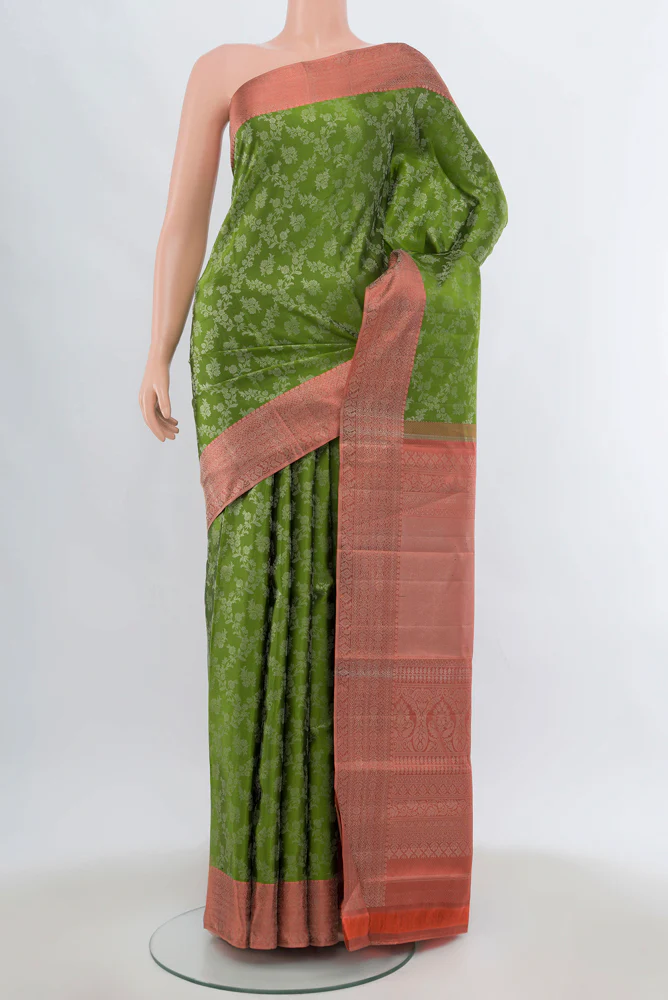 Green Kanjivaram Silk Saree
