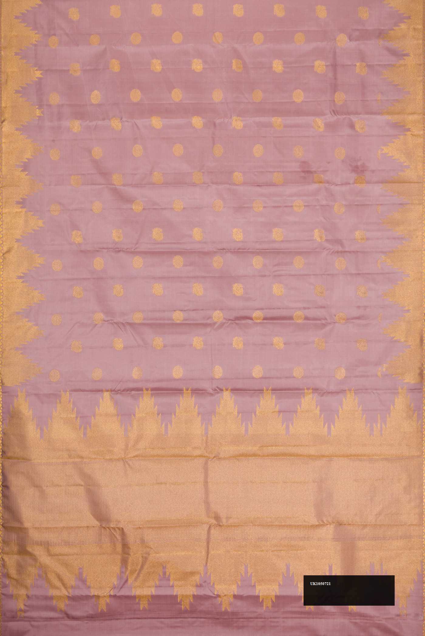 Lilac Dual Tone Kanchipuram Silk Saree