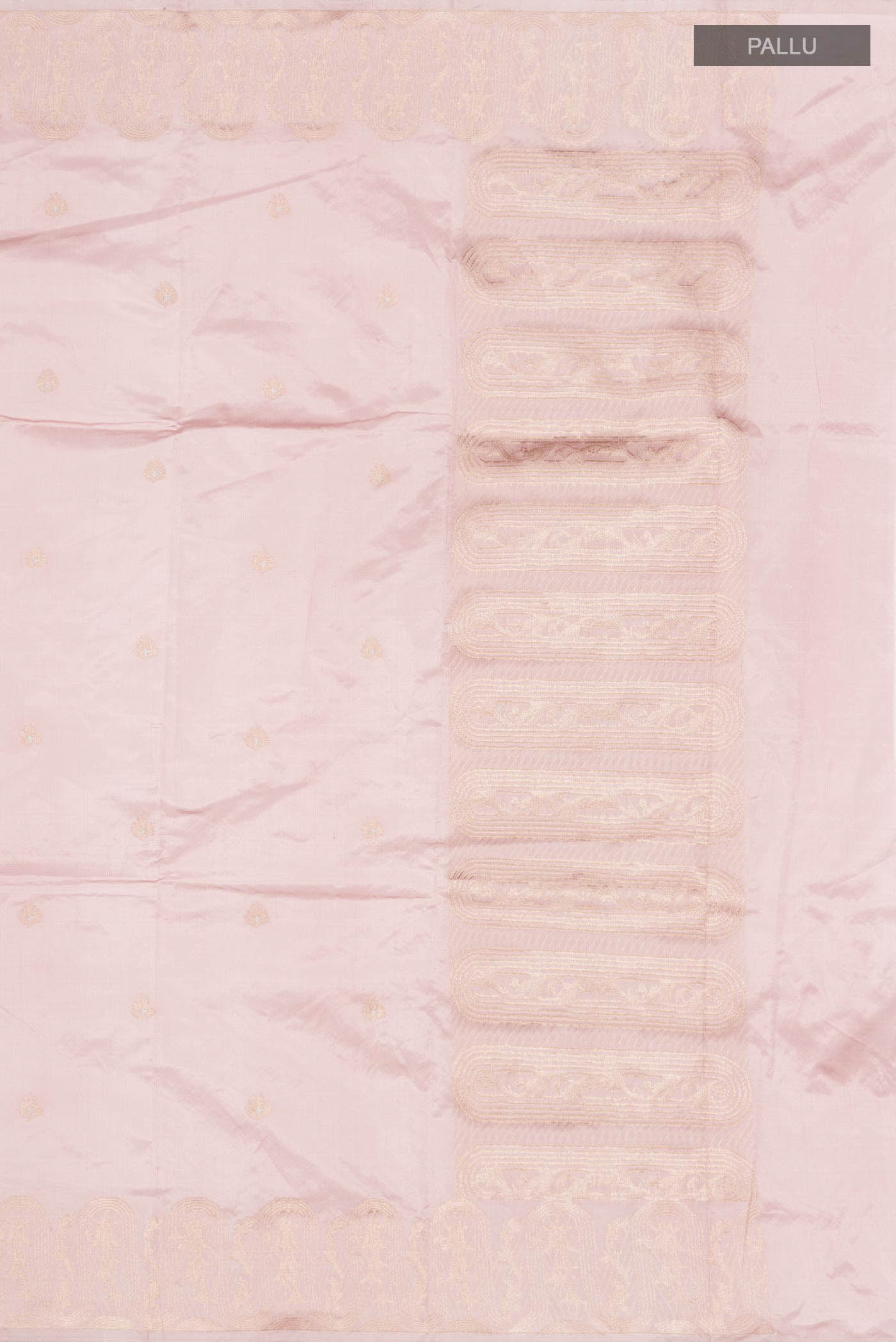 Mandhara-Dusty Pink Banarasi Katan Silk Saree - Image 6