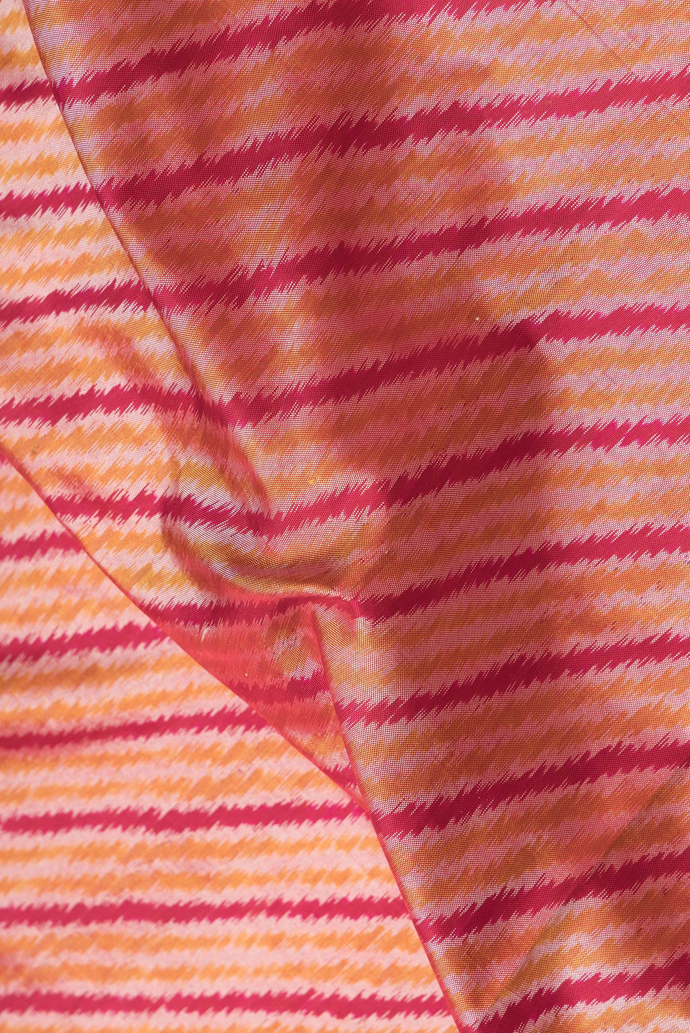 Multi Color Pochampally Silk Saree - Image 2
