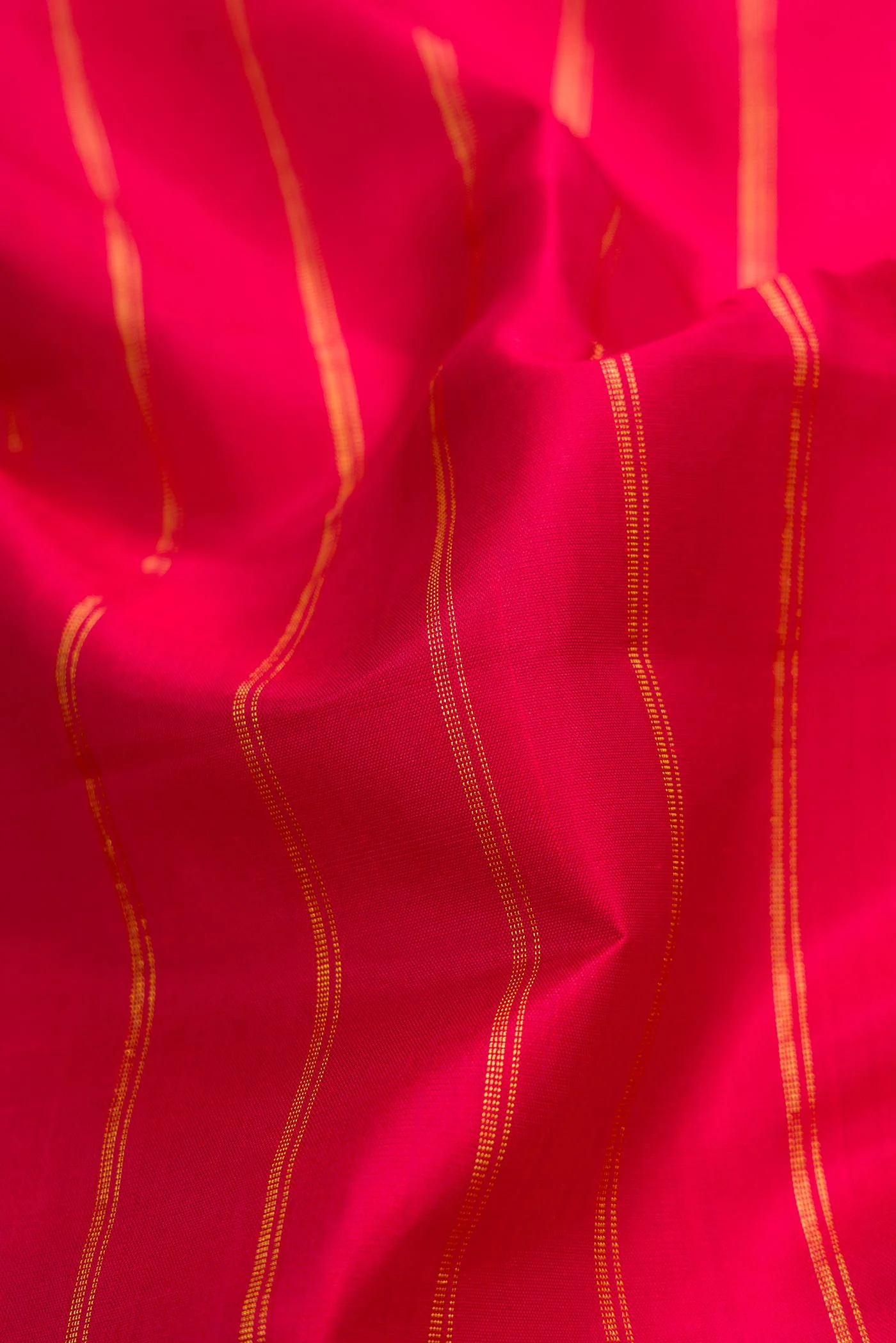 Red Kanchipuram Silk Saree - Image 2