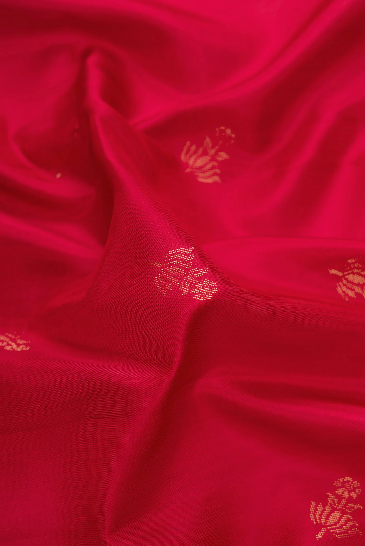 Maroon Soft Silk Saree - Image 2