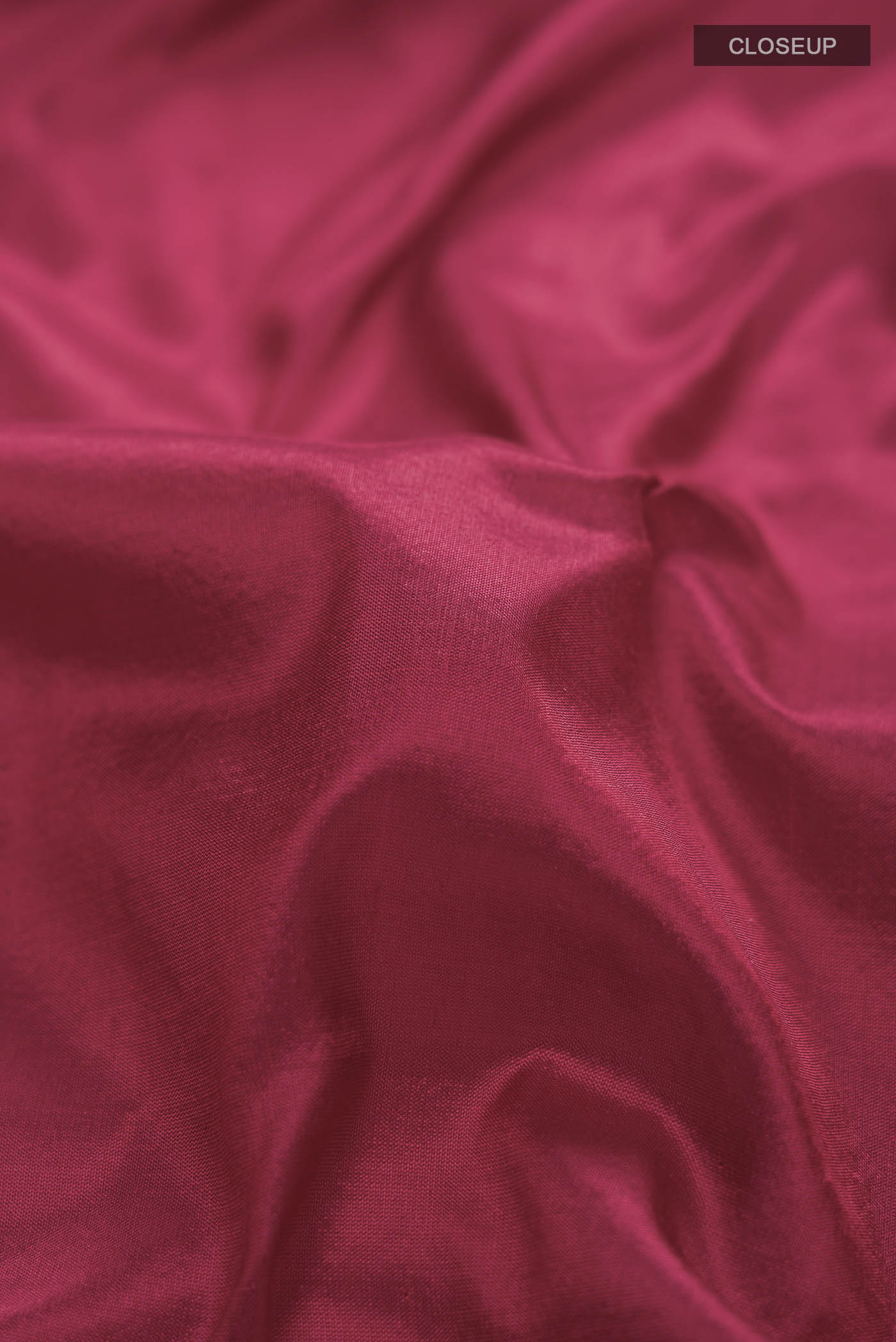 Maroon Kanchipuram Silk Nine Yards Saree - Image 2