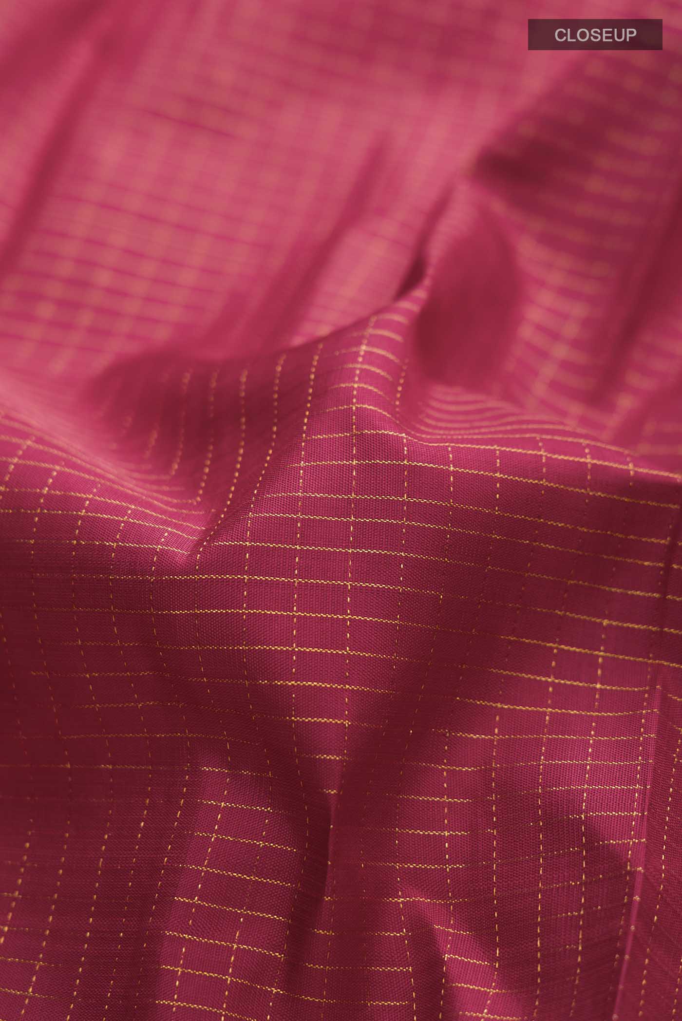Maroon Kanchipuram Silk Saree - Image 2